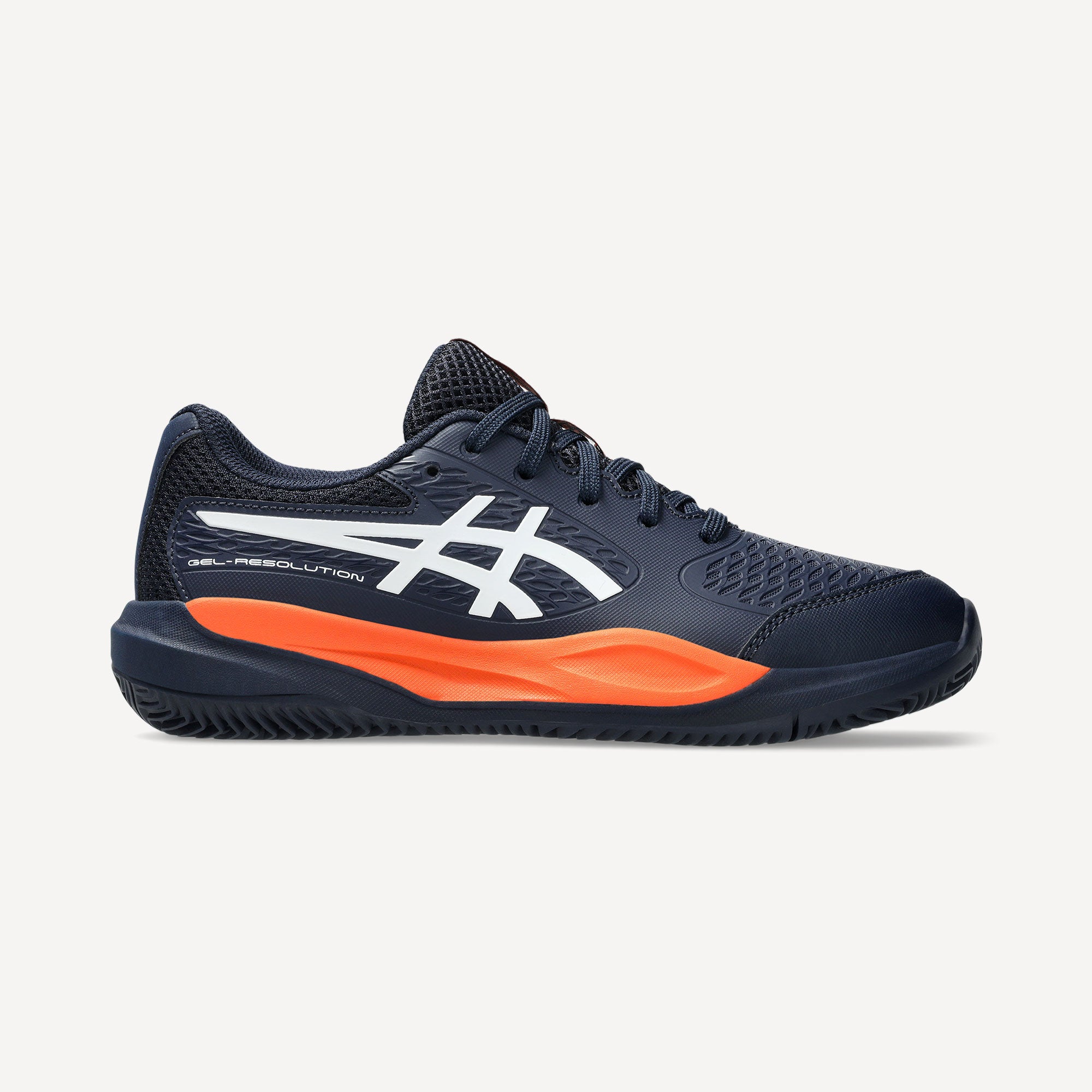 ASICS Gel-Resolution X Kids' Clay Court Tennis Shoes - Dark Blue (1)