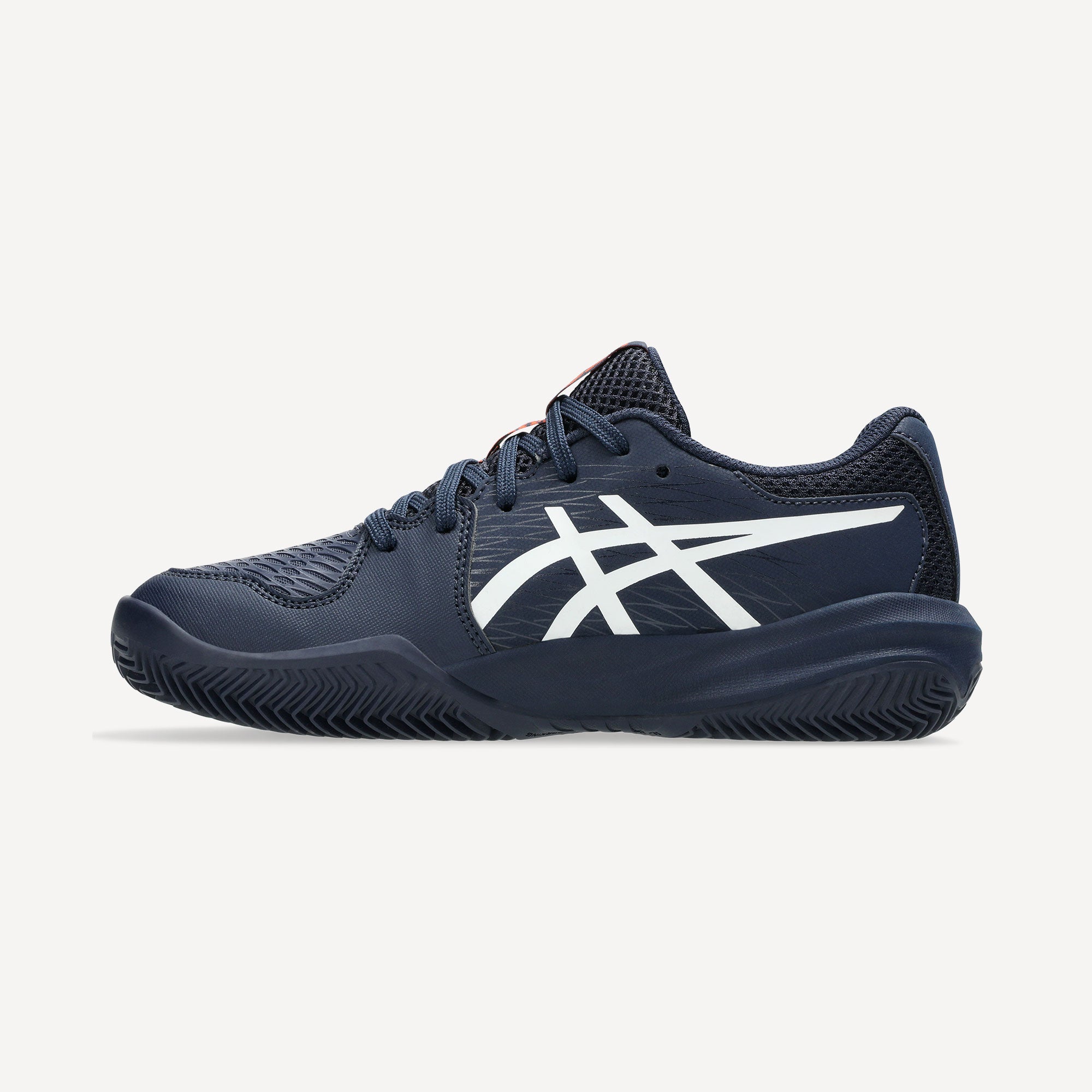 ASICS Gel-Resolution X Kids' Clay Court Tennis Shoes - Dark Blue (3)