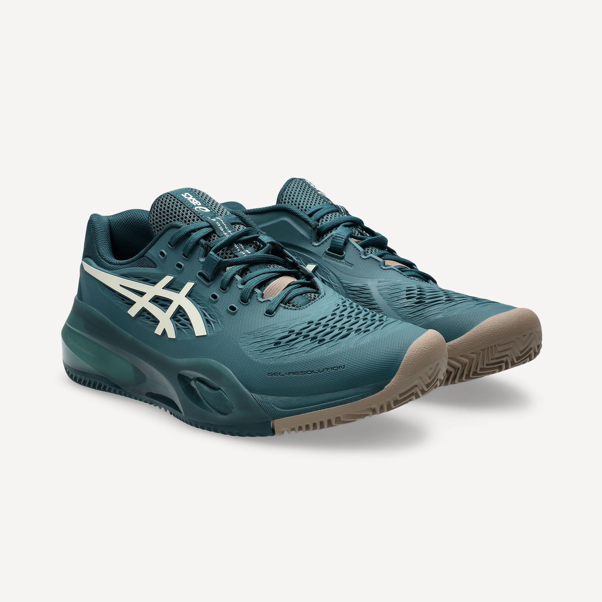 ASICS Gel-Resolution X Men's Clay Court Tennis Shoes - Green (4)