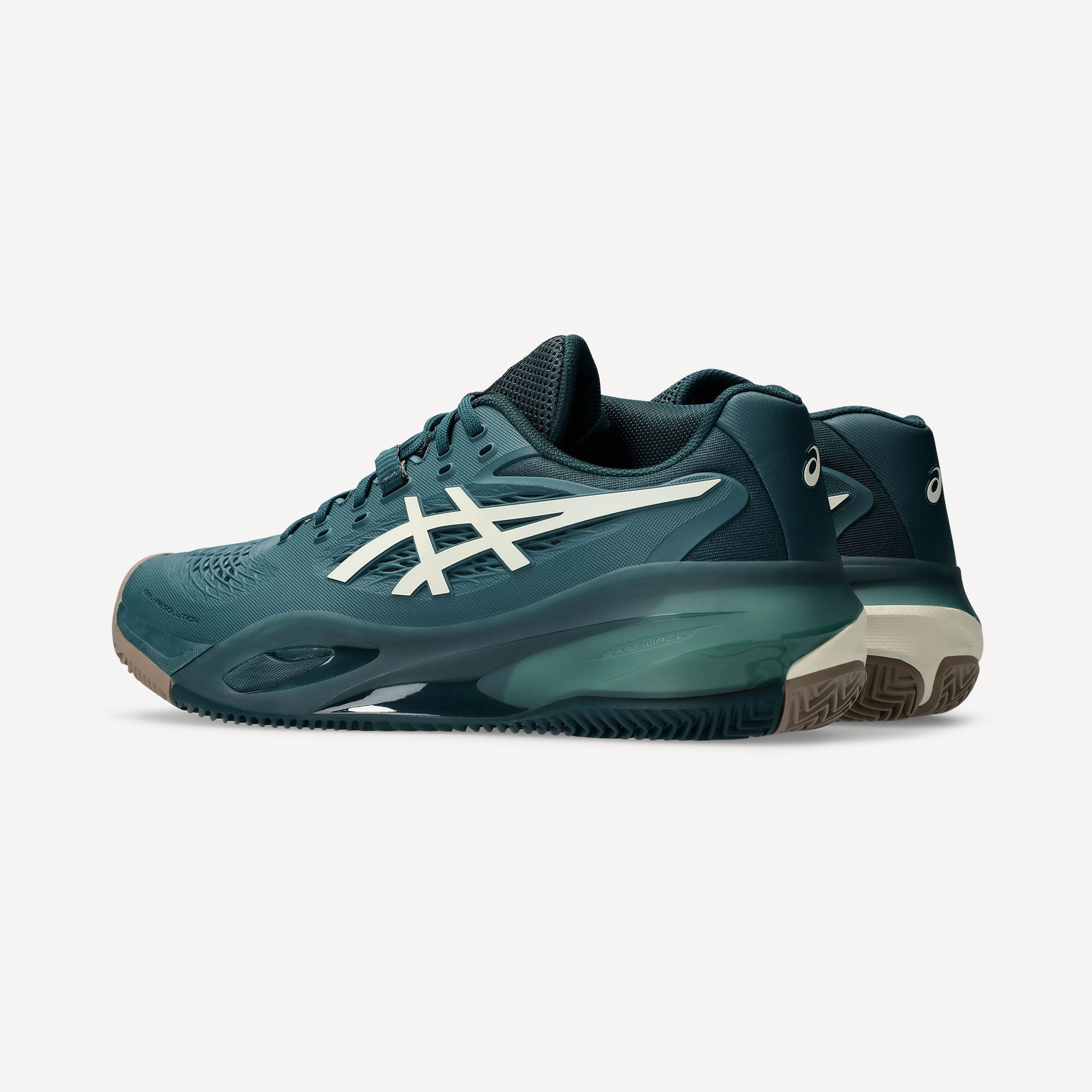ASICS Gel-Resolution X Men's Clay Court Tennis Shoes - Green (5)