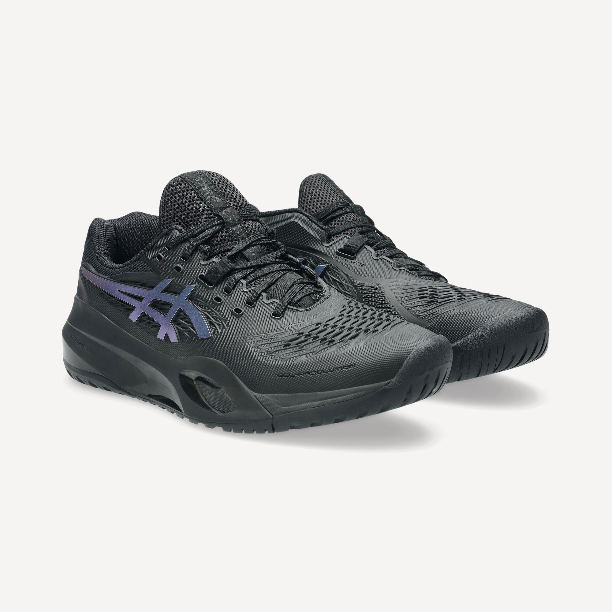 ASICS Gel-Resolution X Night Energy Men's Clay Court Tennis Shoes - Black (4)