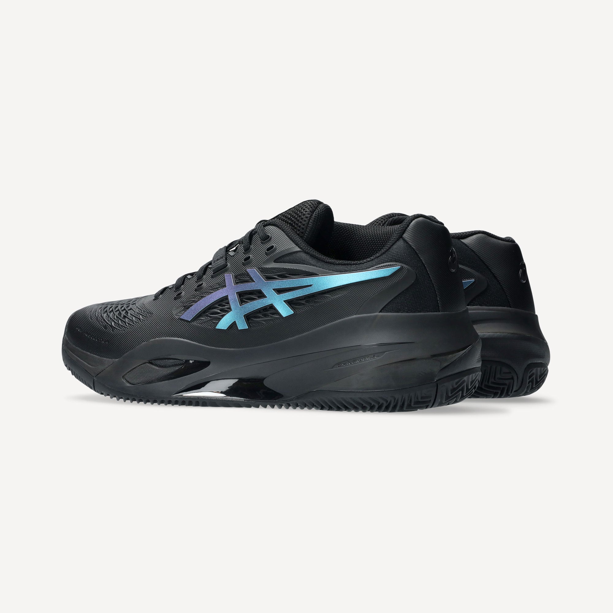 ASICS Gel-Resolution X Night Energy Men's Clay Court Tennis Shoes - Black (5)
