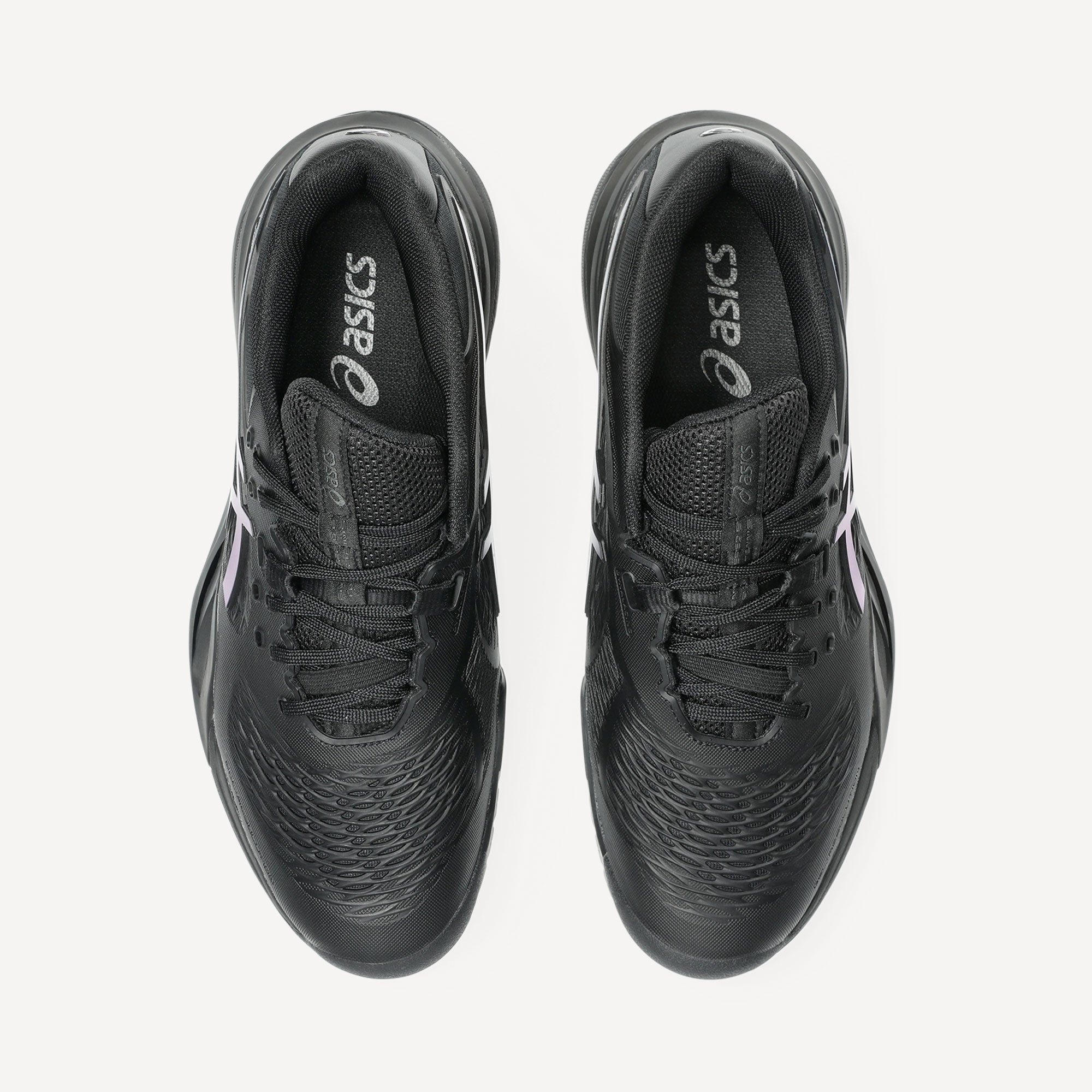 ASICS Gel-Resolution X Night Energy Men's Hard Court Tennis Shoes - Black (7)