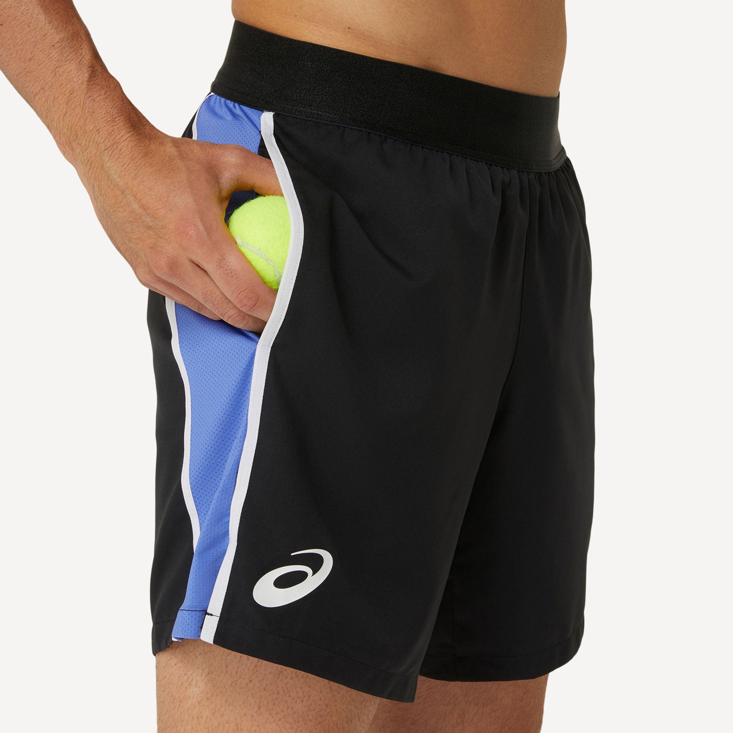 ASICS Match Men's 7-Inch Tennis Shorts - Black (4)