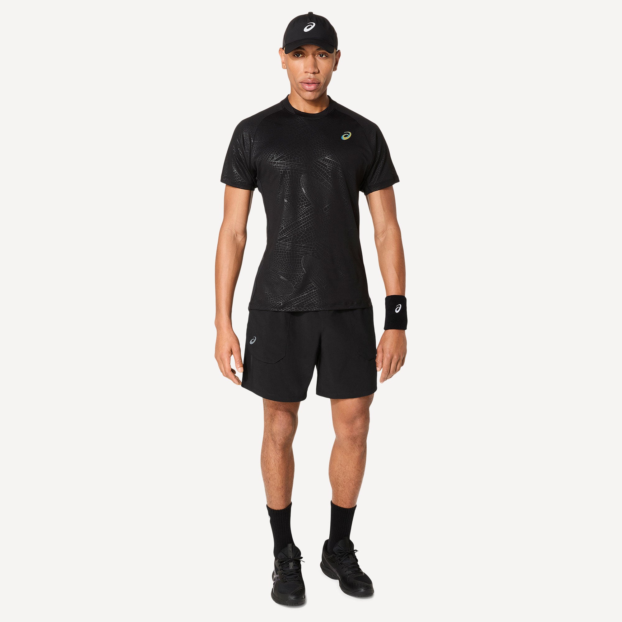 ASICS Match Men's 7-Inch Tennis Shorts - Black (7)