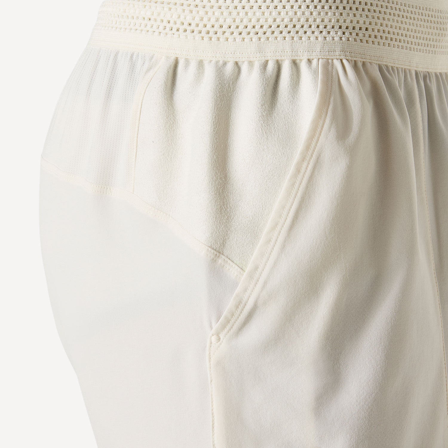 ASICS Match Men's 7-Inch Tennis Shorts - Off-White (5)