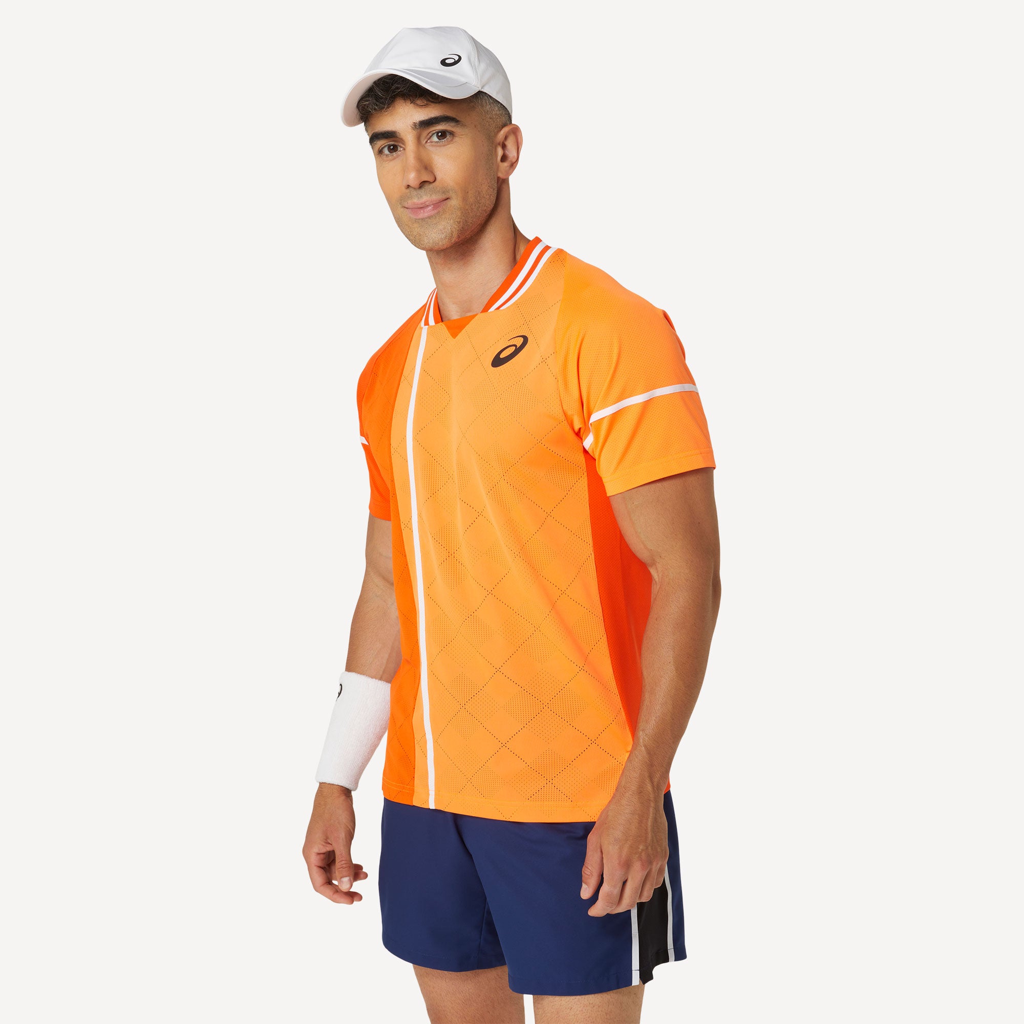 ASICS Match Men's Tennis Shirt - Orange (3)