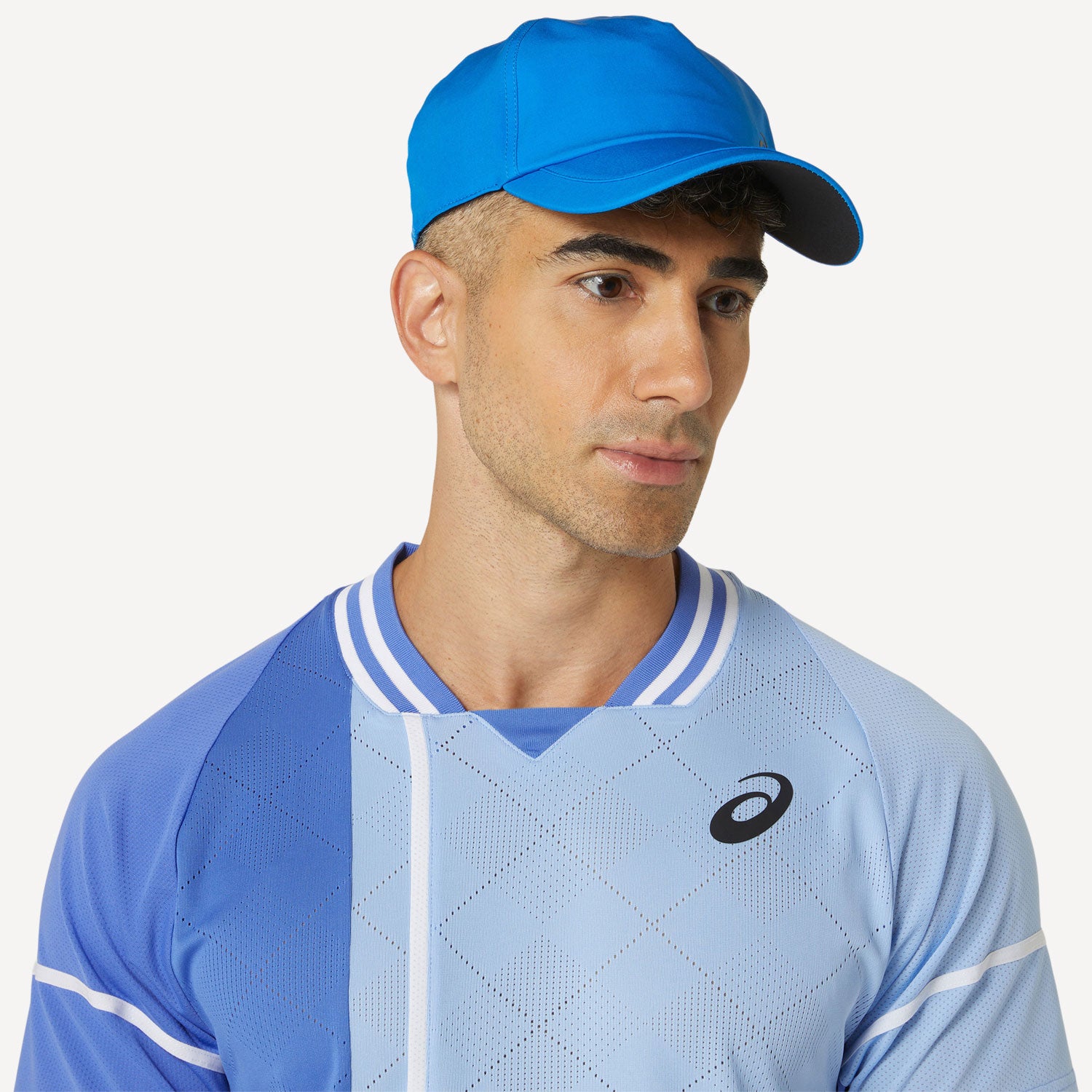 ASICS Match Men's Tennis Shirt - Blue (4)