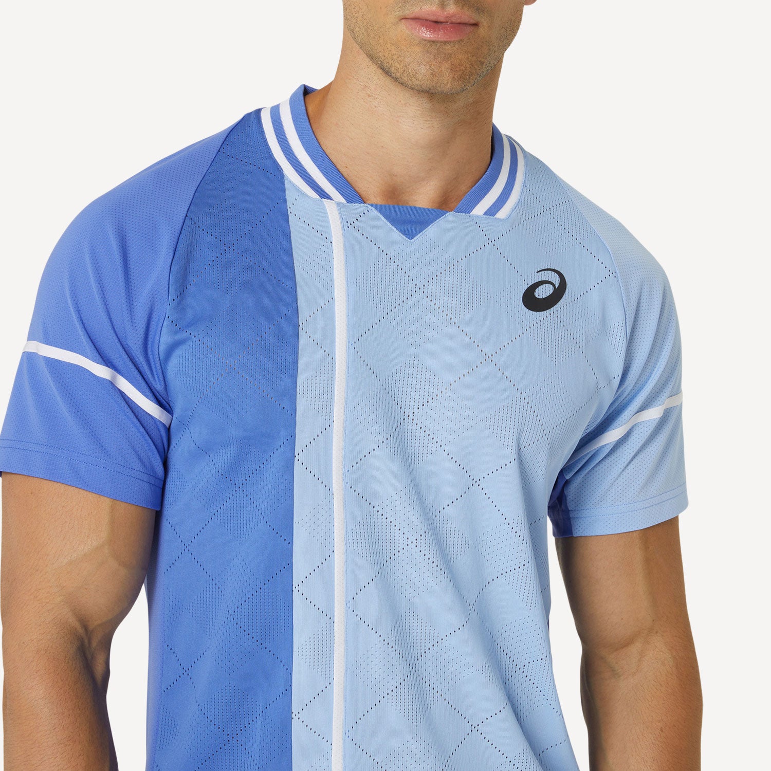 ASICS Match Men's Tennis Shirt - Blue (5)