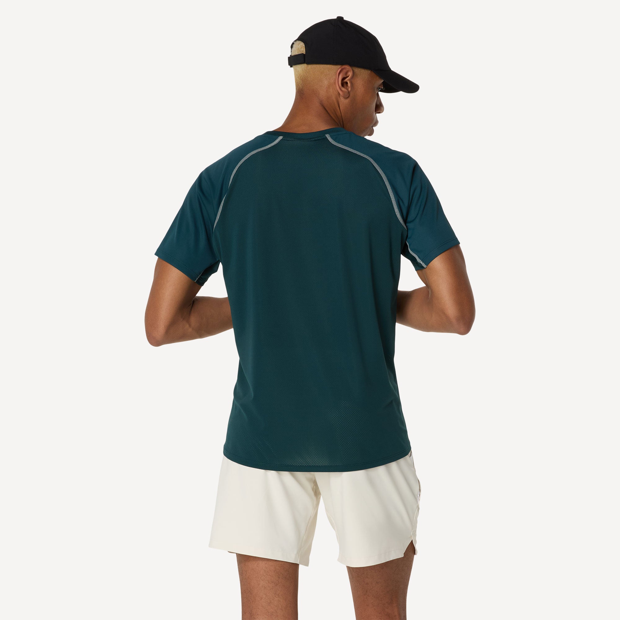 ASICS Match Men's Actibreeze Tennis Shirt - Green (2)