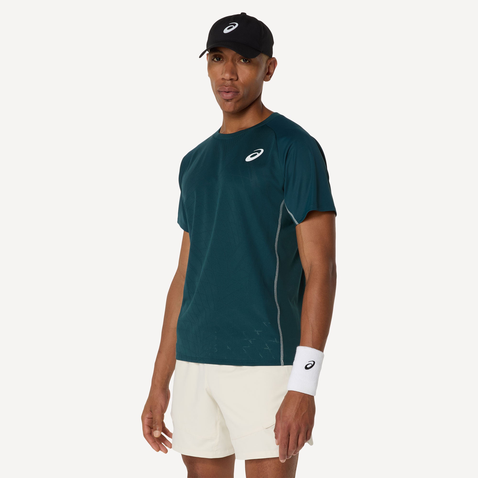 ASICS Match Men's Actibreeze Tennis Shirt - Green (3)