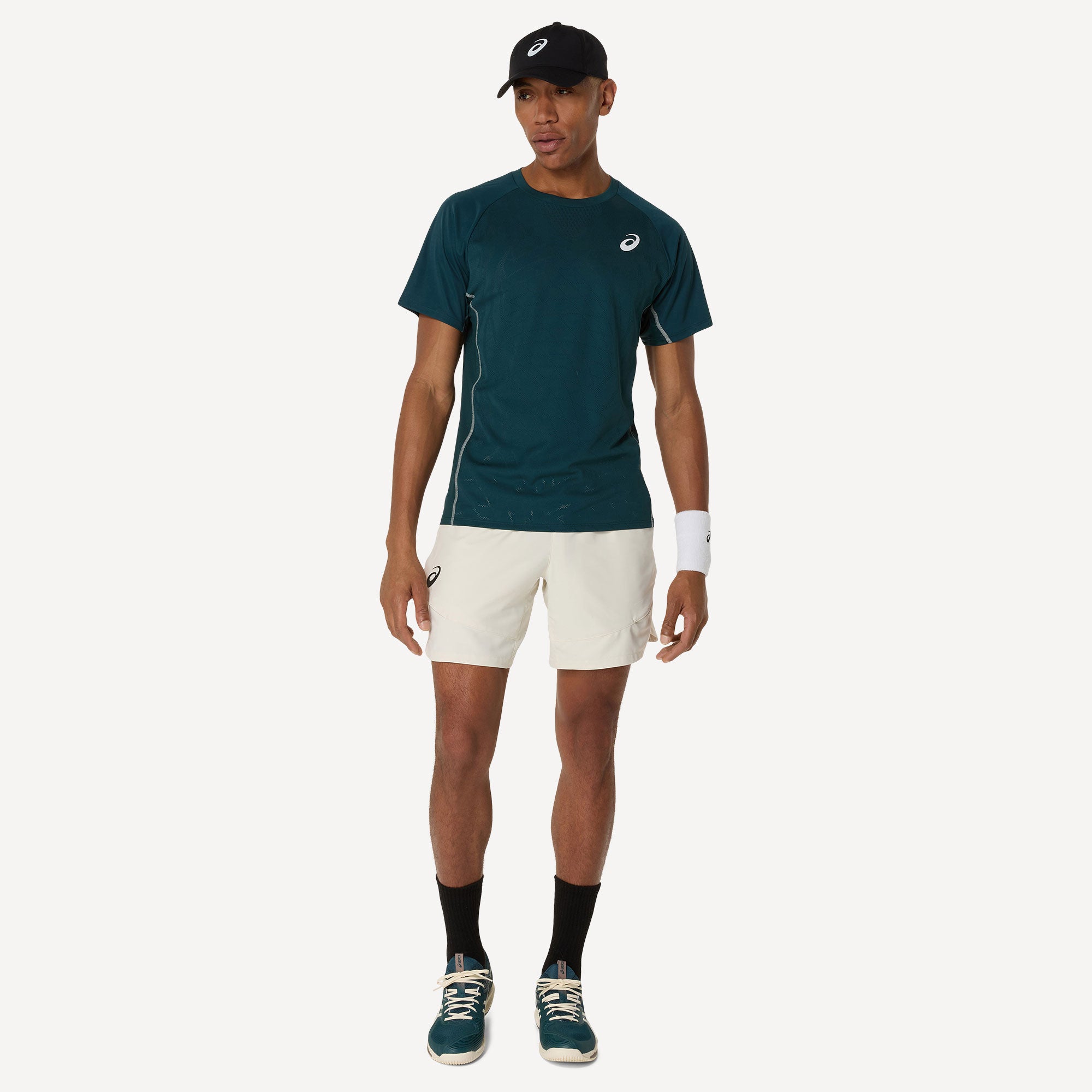 ASICS Match Men's Actibreeze Tennis Shirt - Green (5)