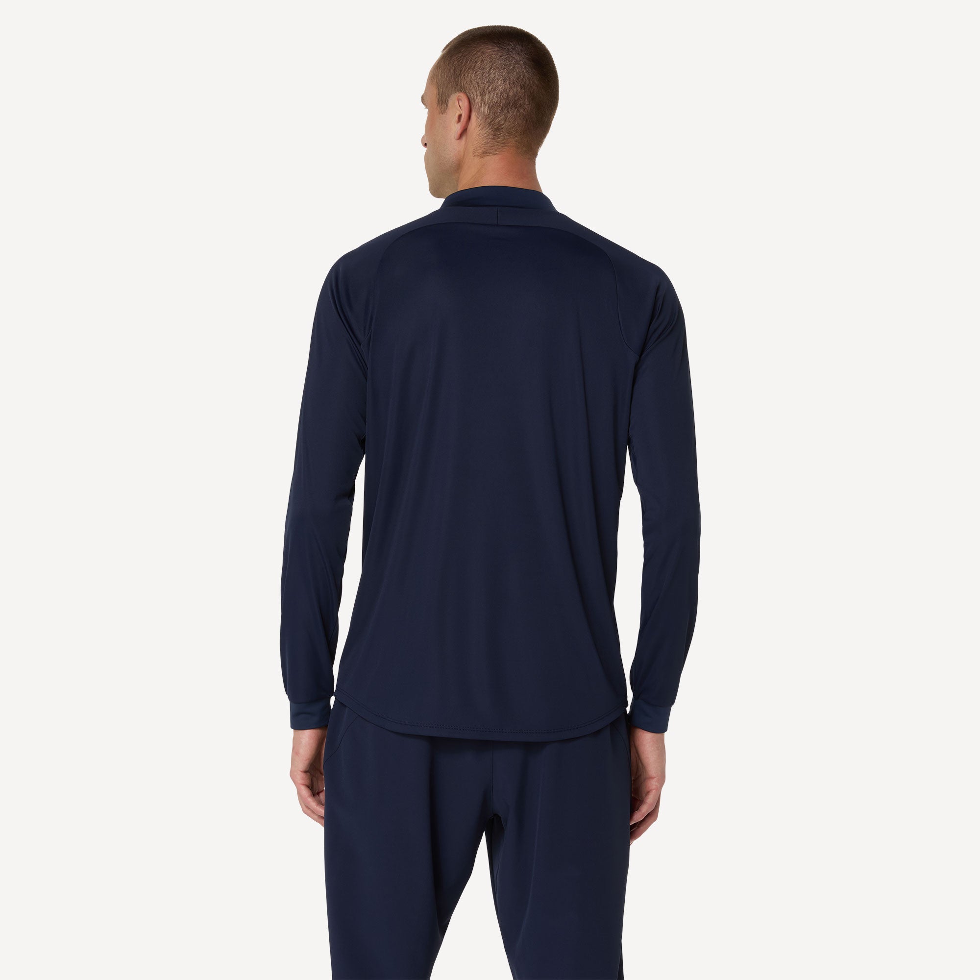 ASICS Match Men's Long-Sleeve Tennis Shirt - Dark Blue (2)