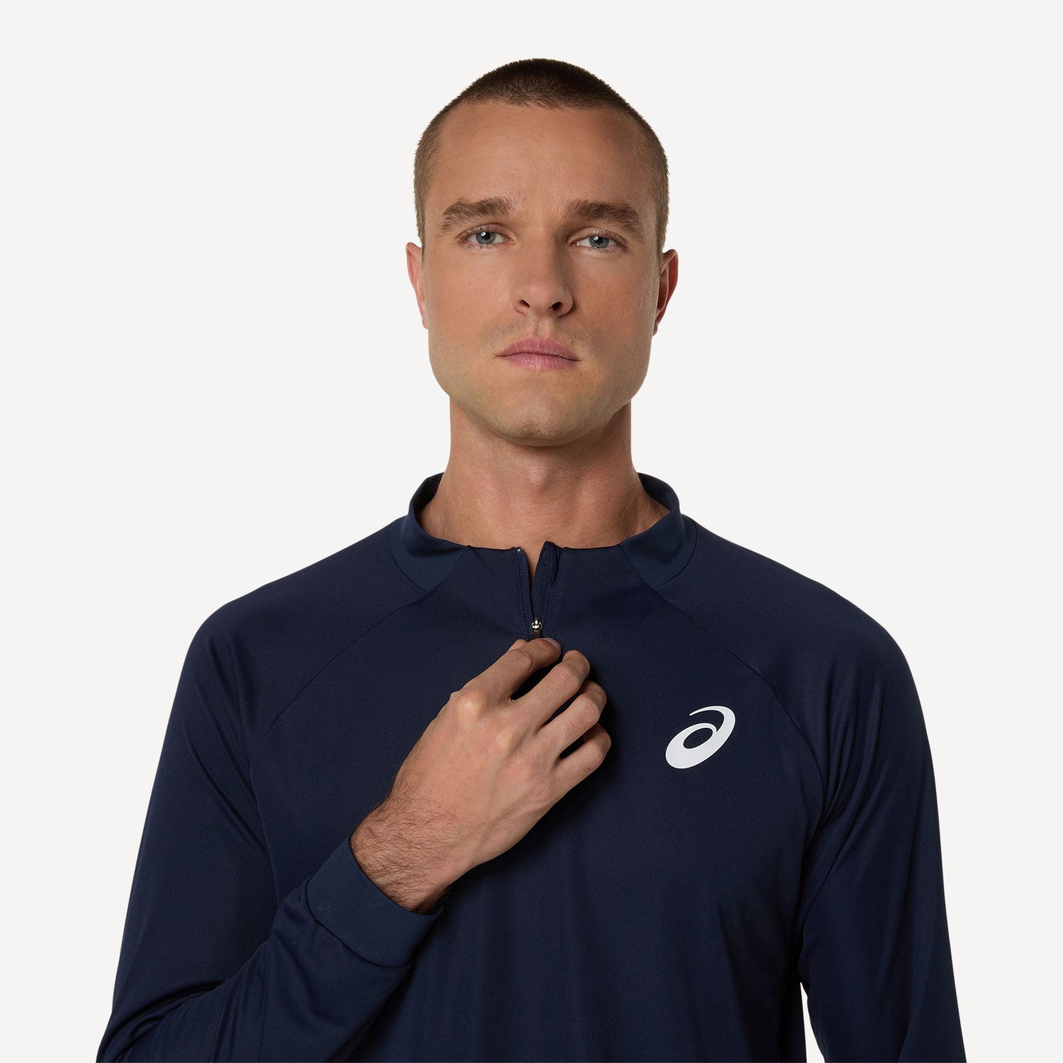 ASICS Match Men's Long-Sleeve Tennis Shirt - Dark Blue (4)