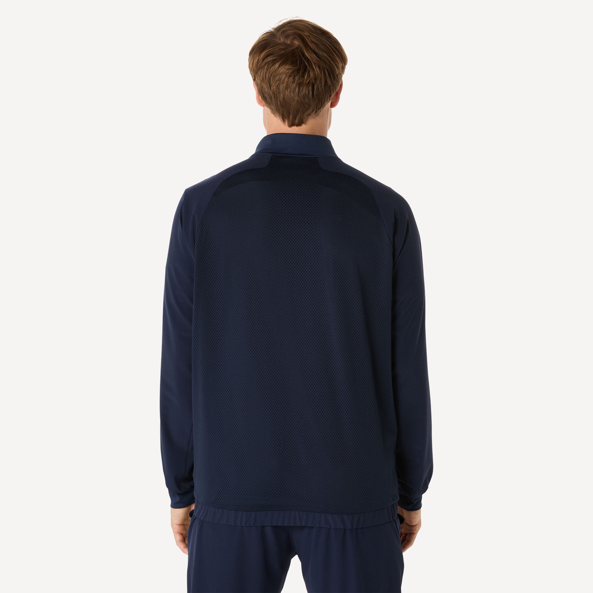 ASICS Match Men's Tennis Jacket - Dark Blue (2)