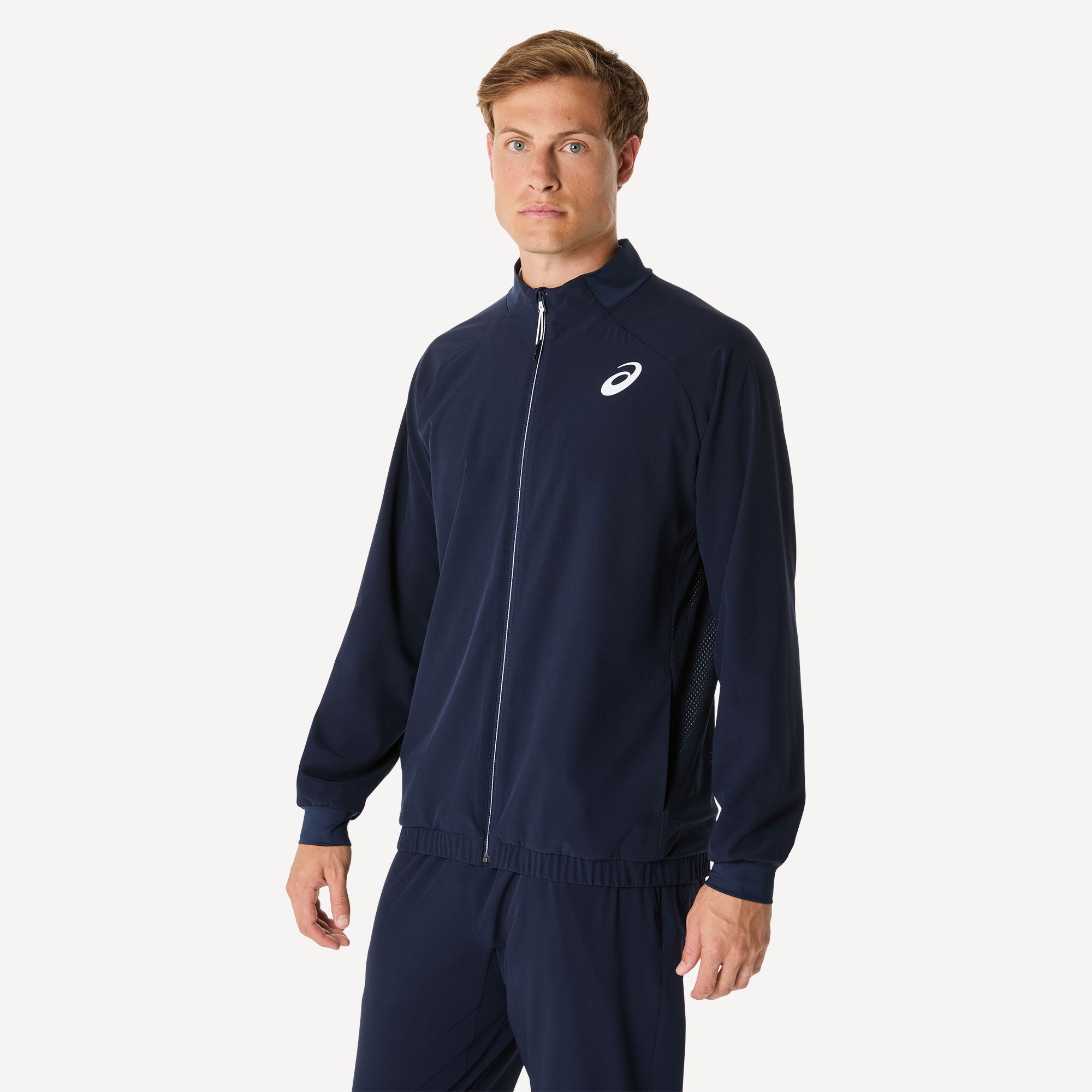 ASICS Match Men's Tennis Jacket - Dark Blue (3)