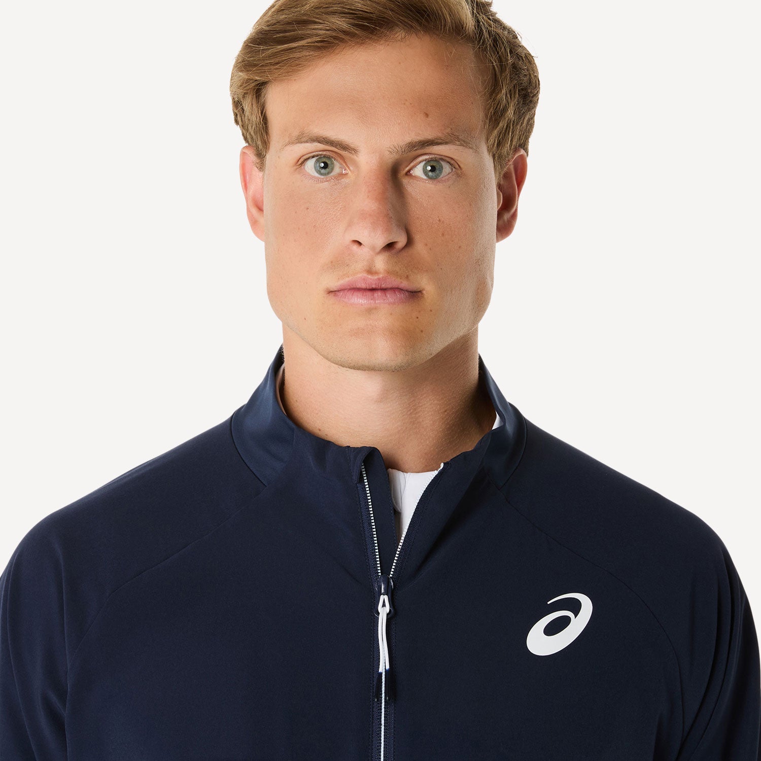 ASICS Match Men's Tennis Jacket - Dark Blue (4)