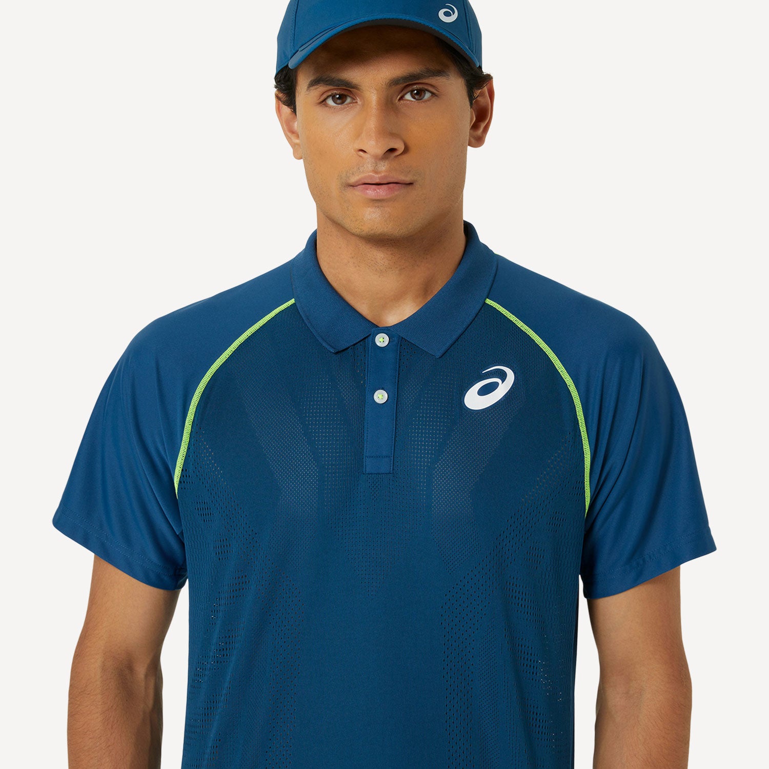 ASICS Match Men's Tennis Polo - Blue (4)
