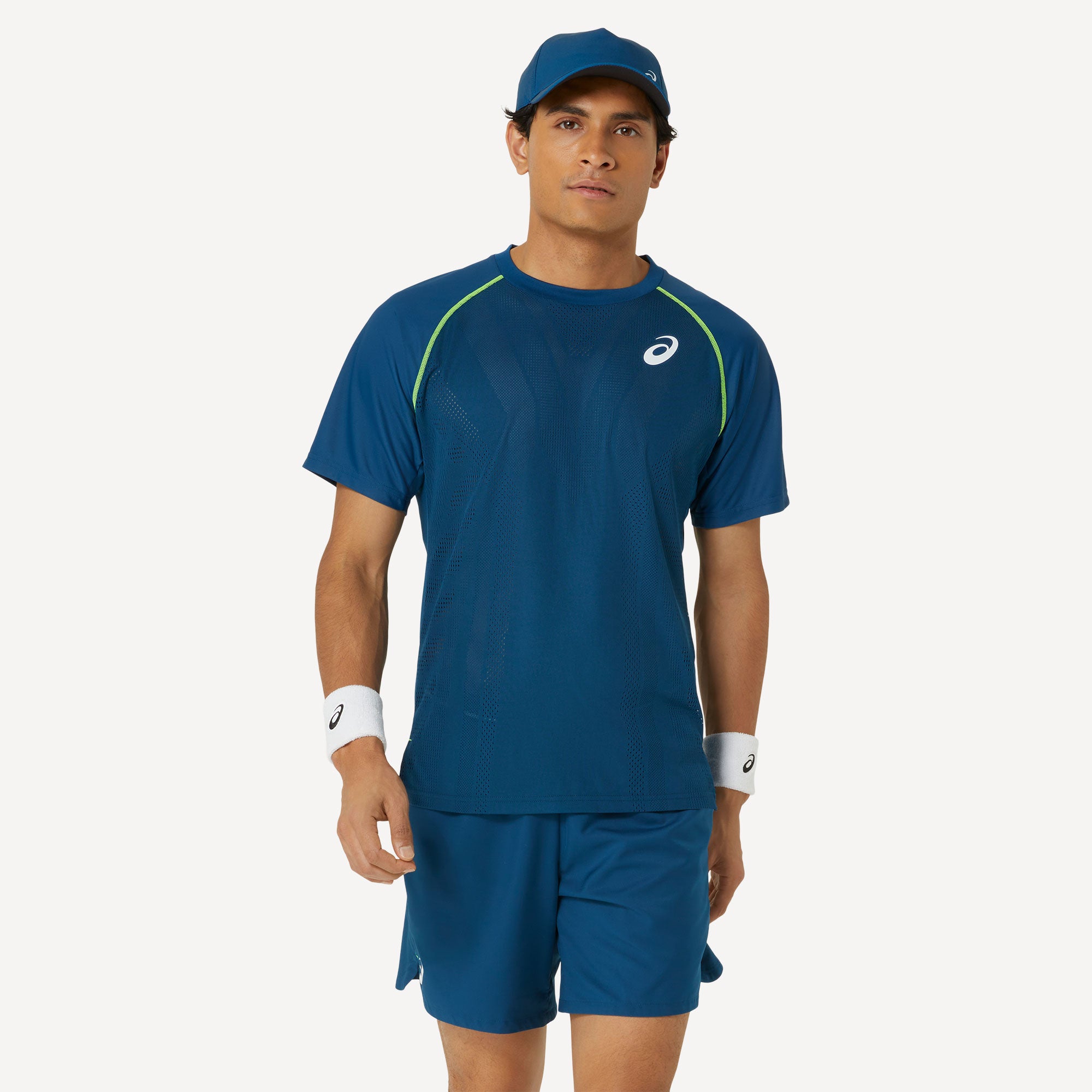 ASICS Match Men's Tennis Shirt - Blue (1)