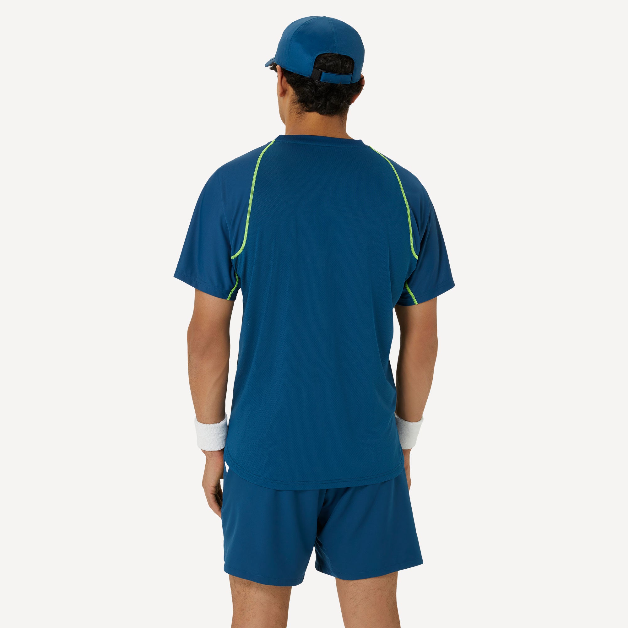 ASICS Match Men's Tennis Shirt - Blue (2)