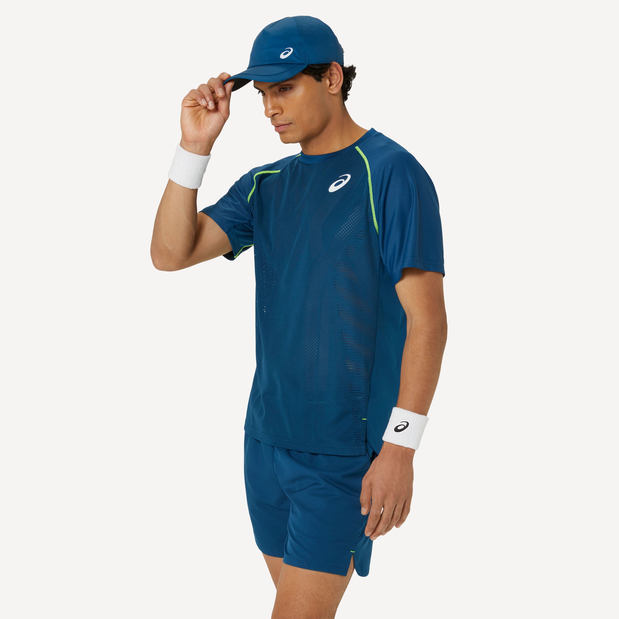 ASICS Match Men's Tennis Shirt - Blue (3)