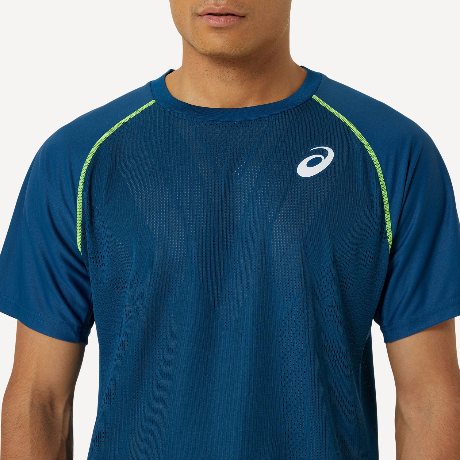 ASICS Match Men's Tennis Shirt - Blue (5)