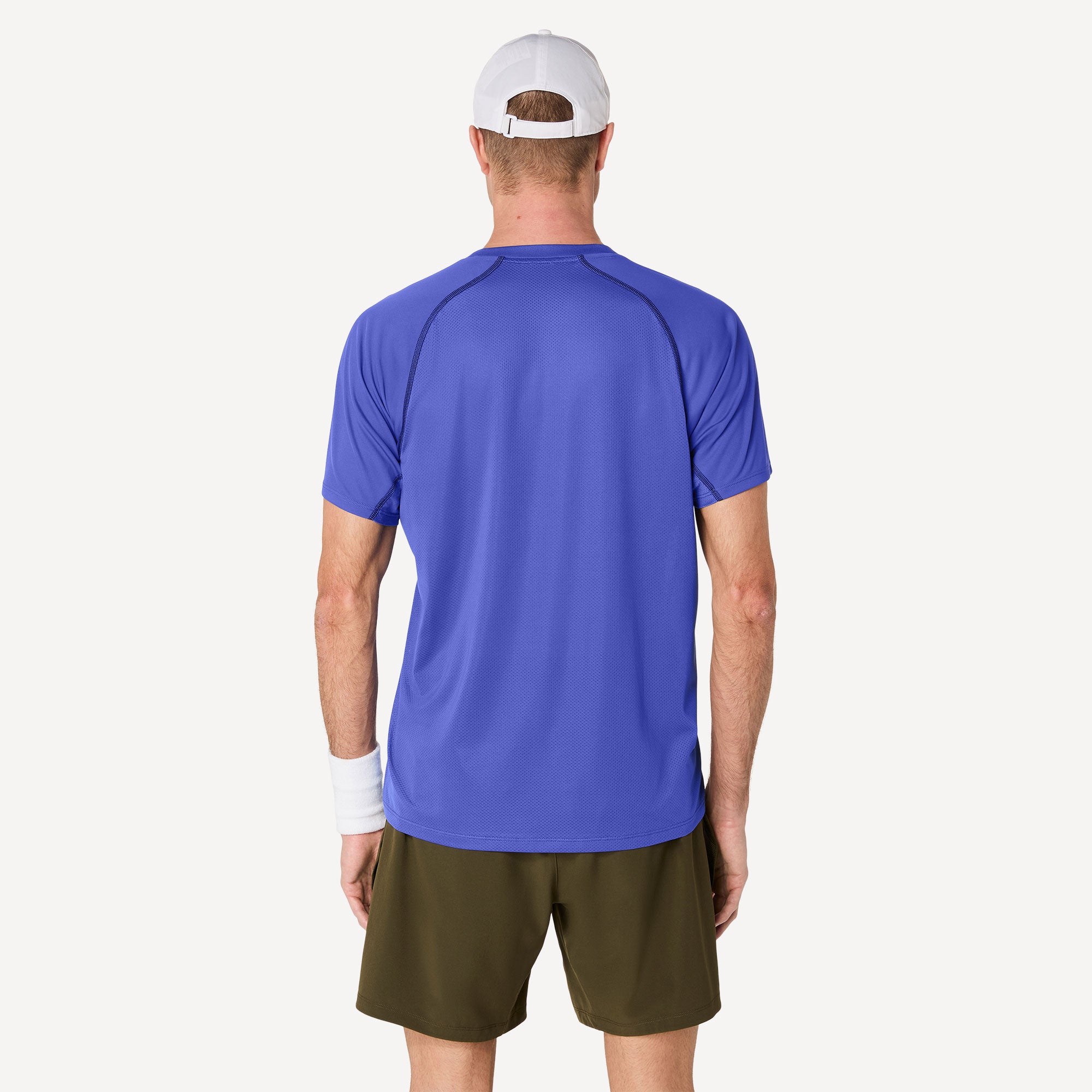 ASICS Match Men's Tennis Shirt - Blue (2)