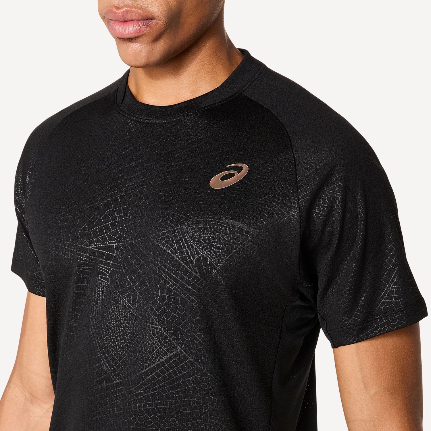 ASICS Match Night Energy Men's Tennis Shirt - Black (4)