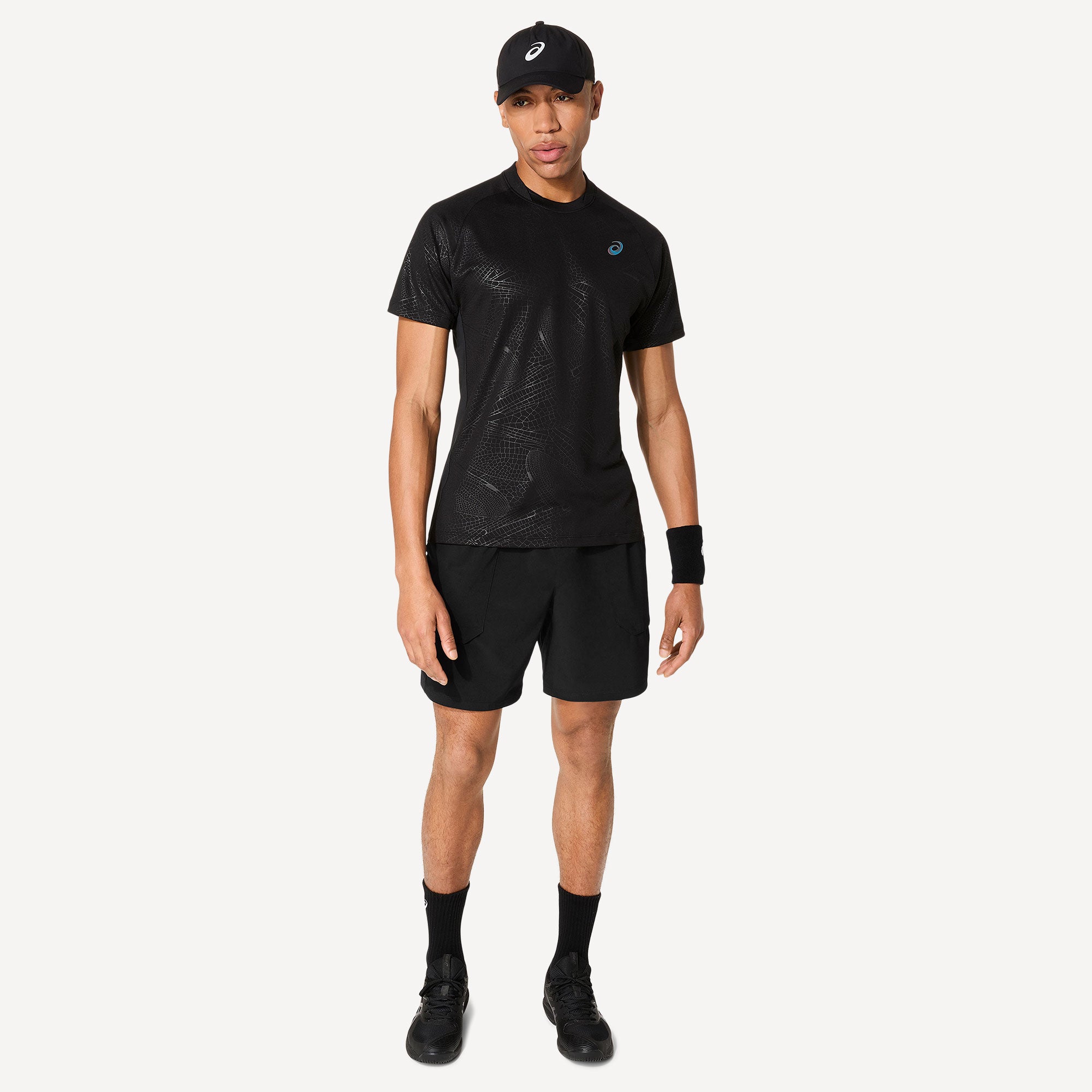ASICS Match Night Energy Men's Tennis Shirt - Black (6)
