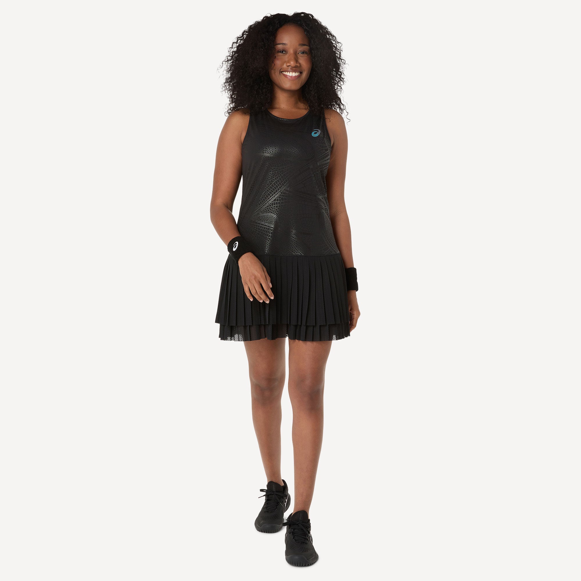 ASICS Match Night Energy Women's Tennis Dress - Black (7)