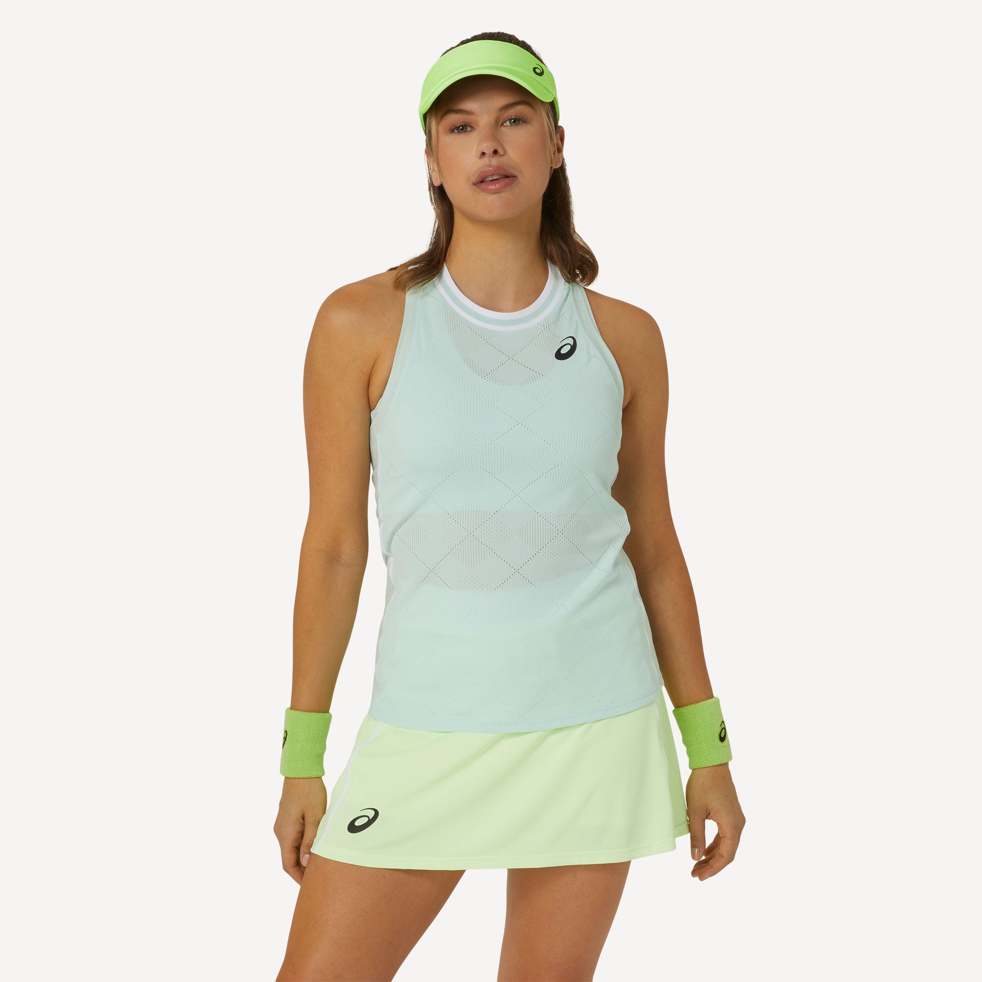 ASICS Match Women's Tennis Tank - Green (1)