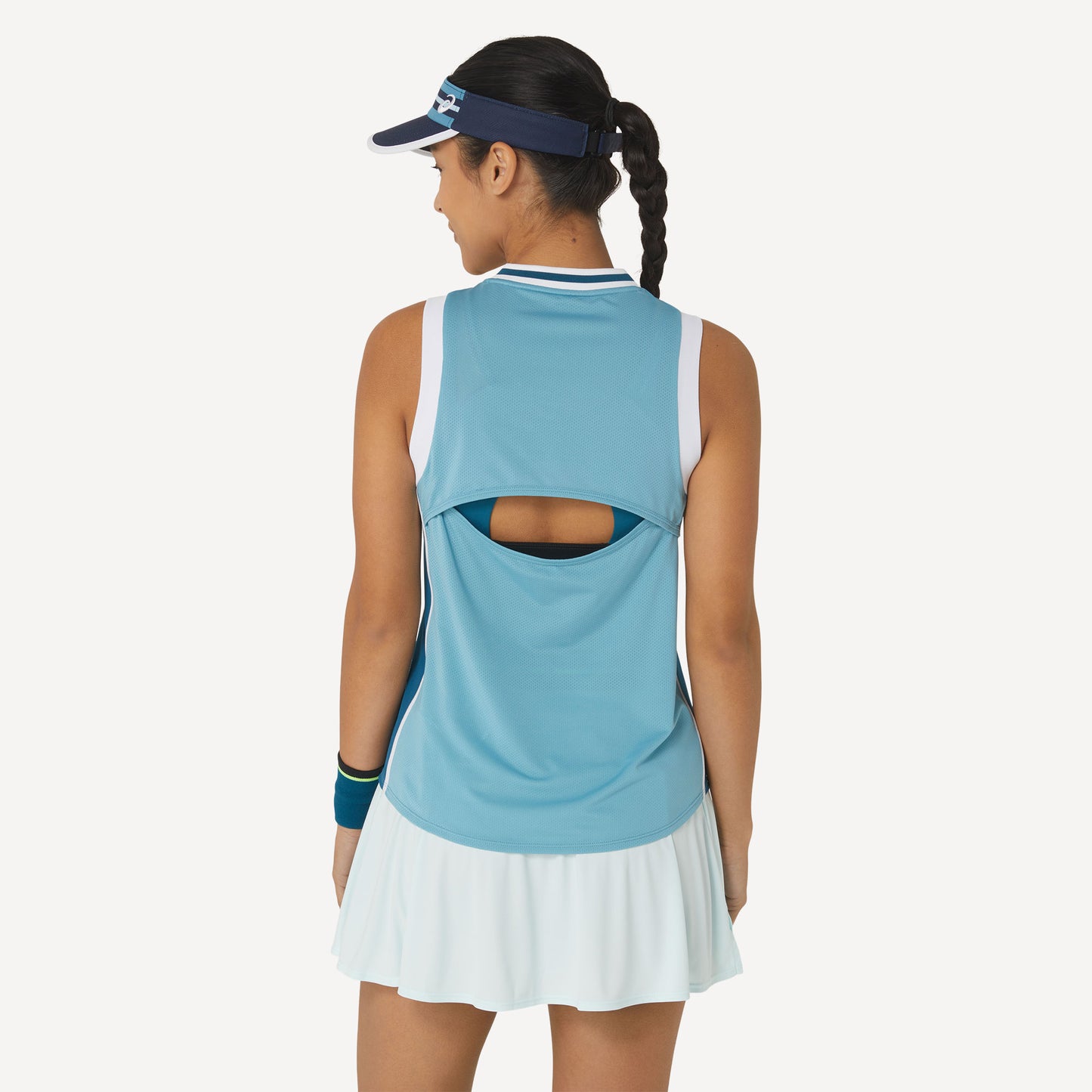 ASICS Match Women's Tennis Tank Blue (2)