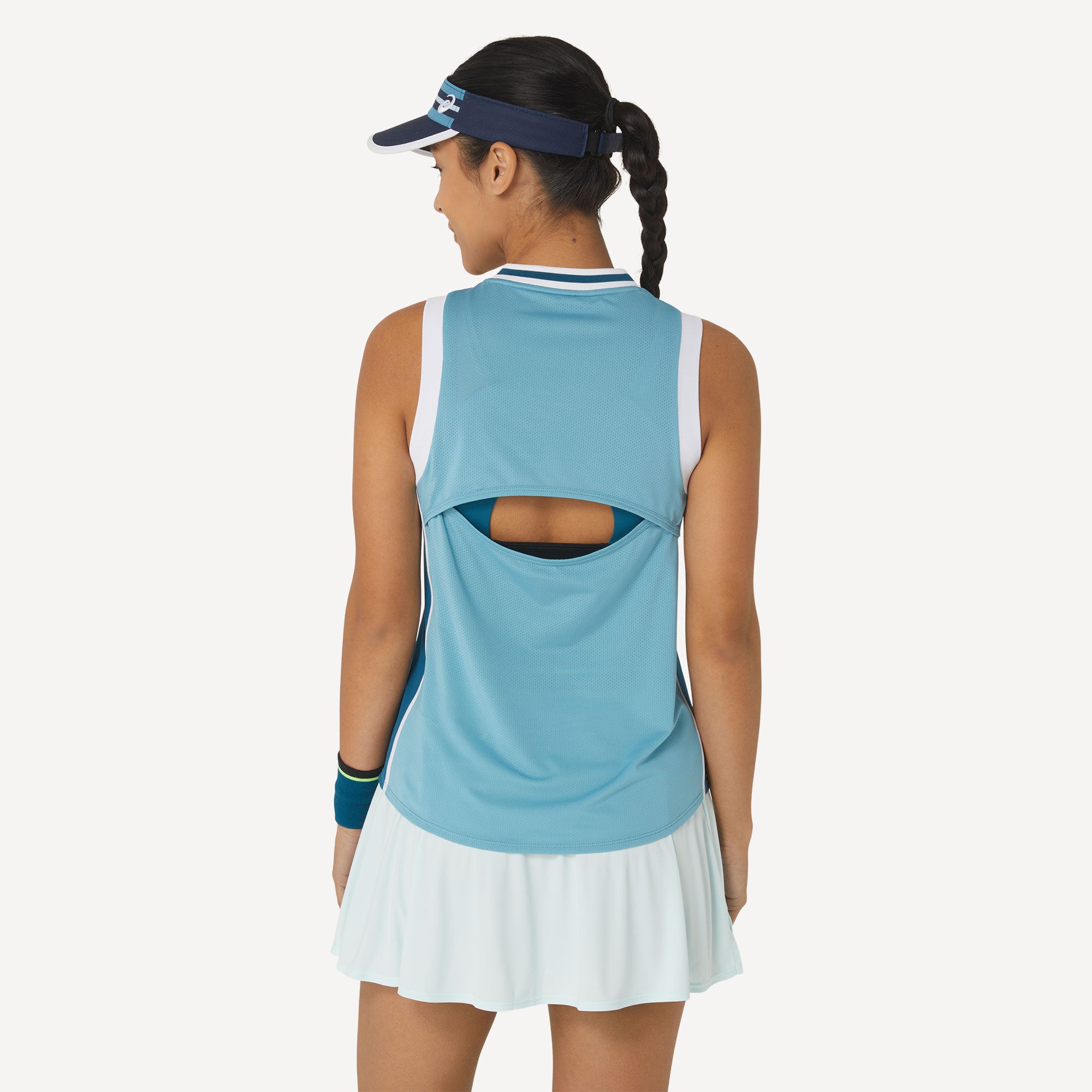 ASICS Match Women's Tennis Tank Blue (2)