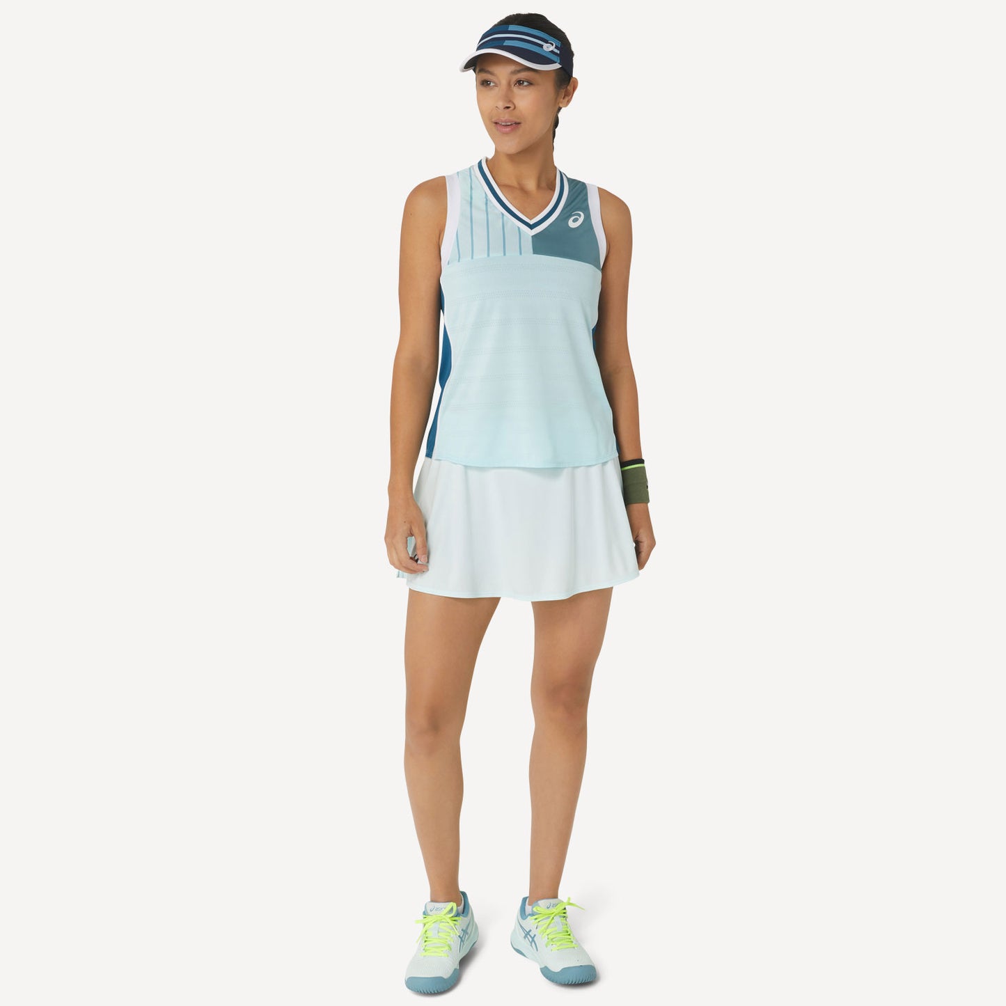 ASICS Match Women's Tennis Tank Blue (6)