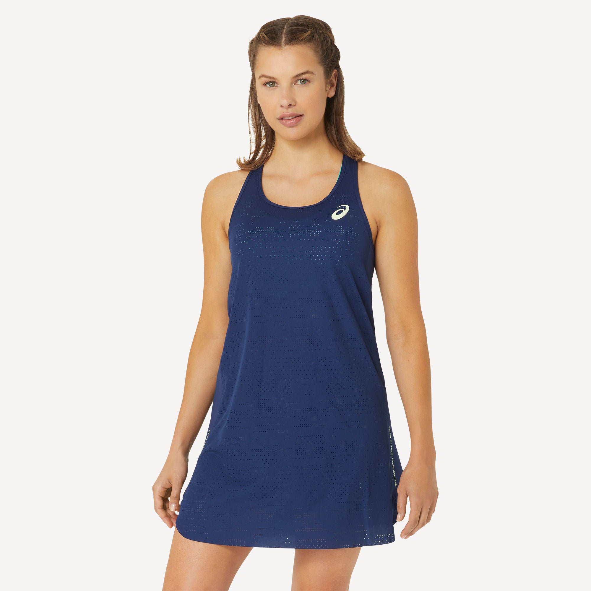 ASICS Nagino Women's Tennis Dress - Dark Blue (1)