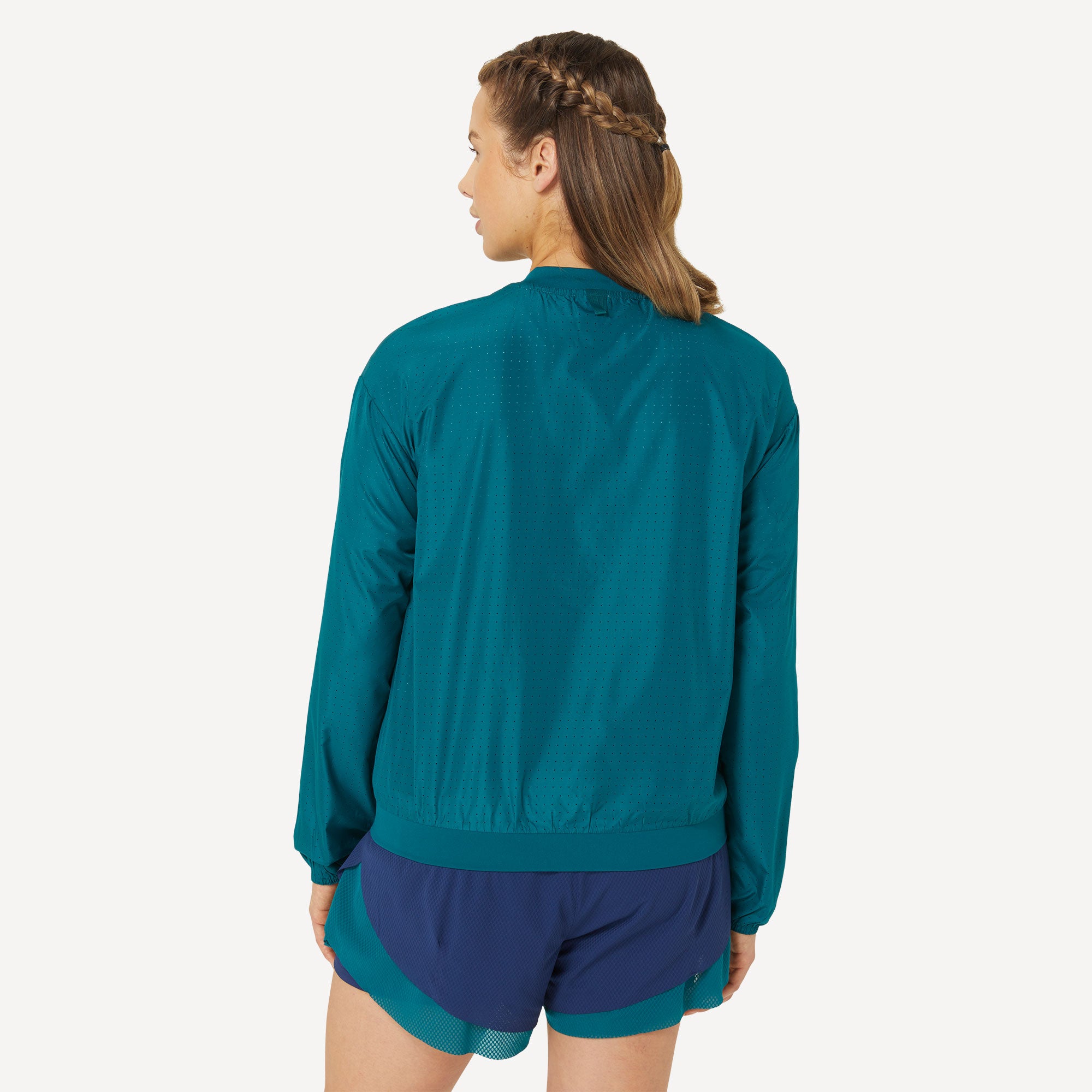 ASICS Nagino Women's Bomber Tennis Jacket - Green (2)