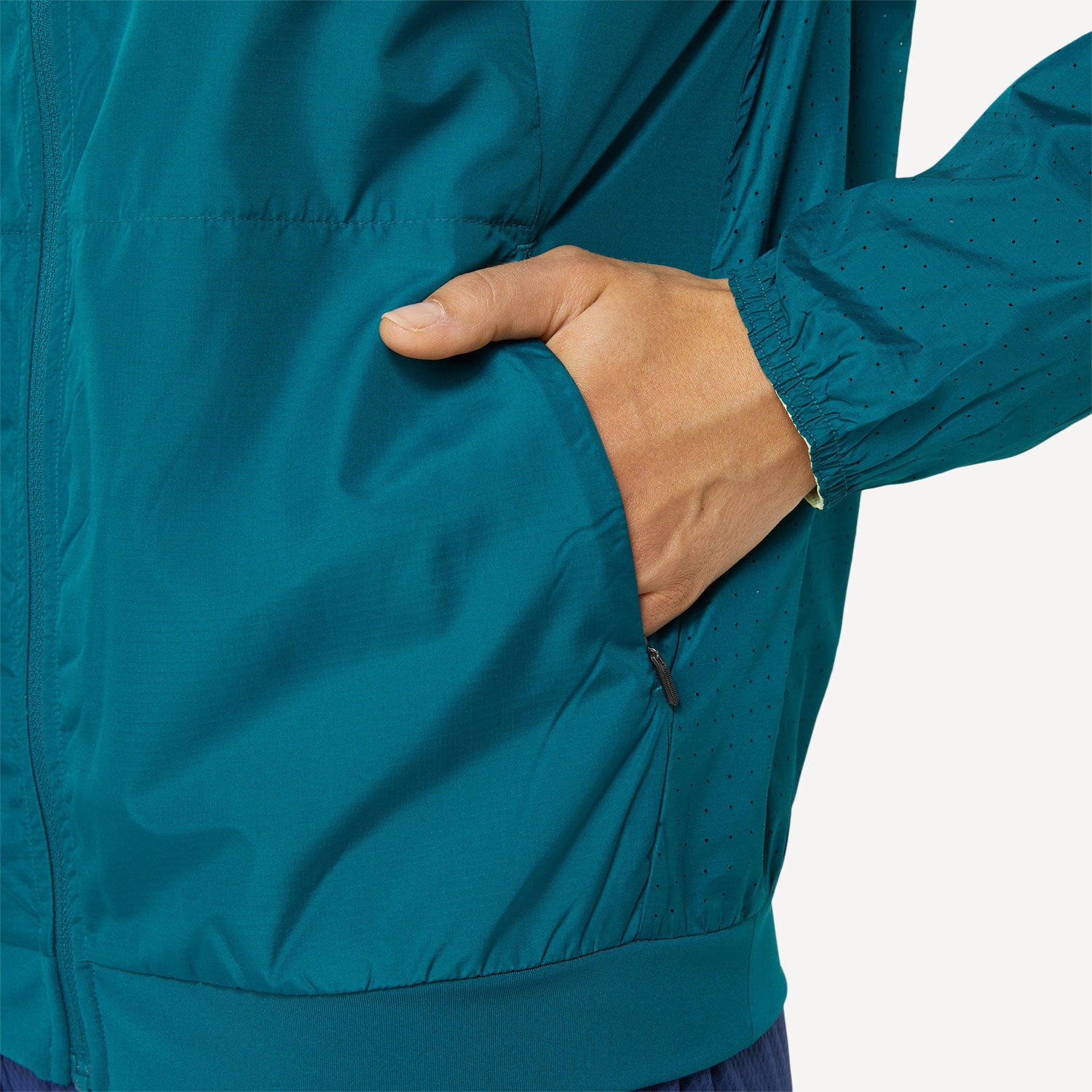 ASICS Nagino Women's Bomber Tennis Jacket - Green (5)