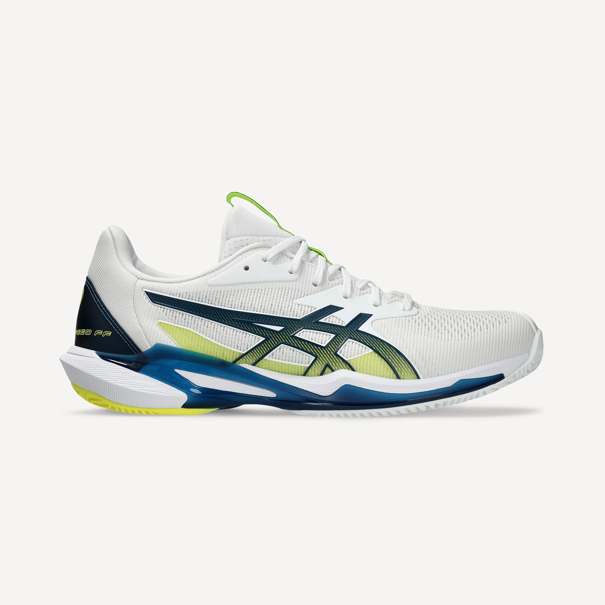 ASICS Solution Speed FF 3 Men's Clay Court Tennis Shoes - White (1)