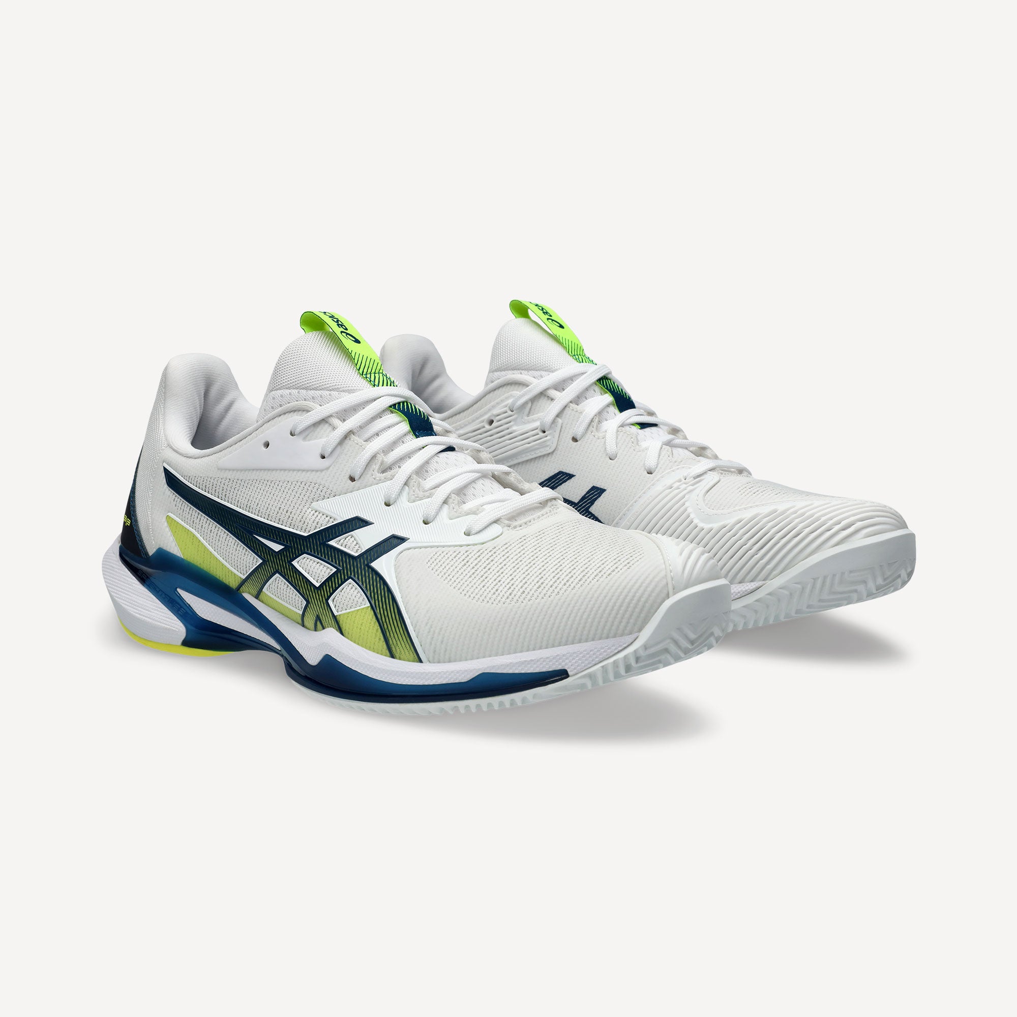ASICS Solution Speed FF 3 Men's Clay Court Tennis Shoes - White (4)