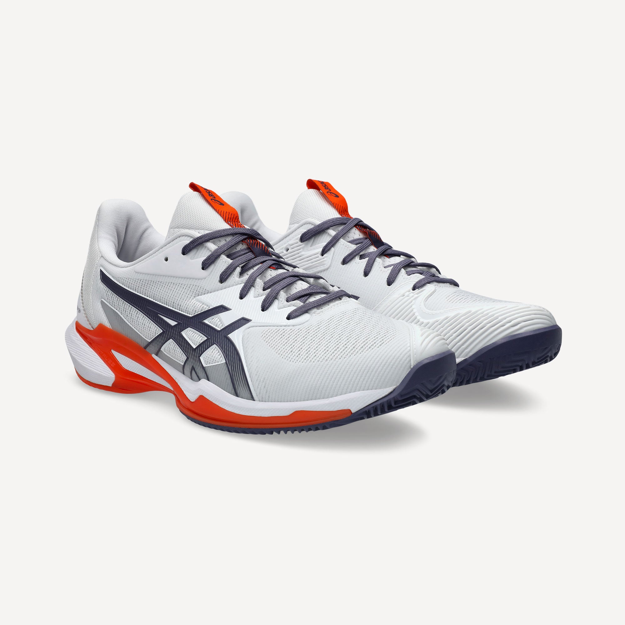 ASICS Solution Speed FF 3 Men's Clay Court Tennis Shoes - White (4)
