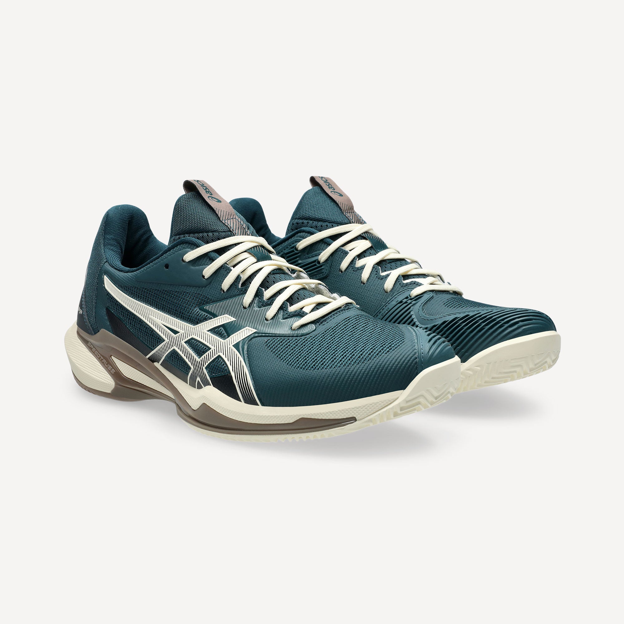 ASICS Solution Speed FF 3 Men's Clay Court Tennis Shoes - Green (4)