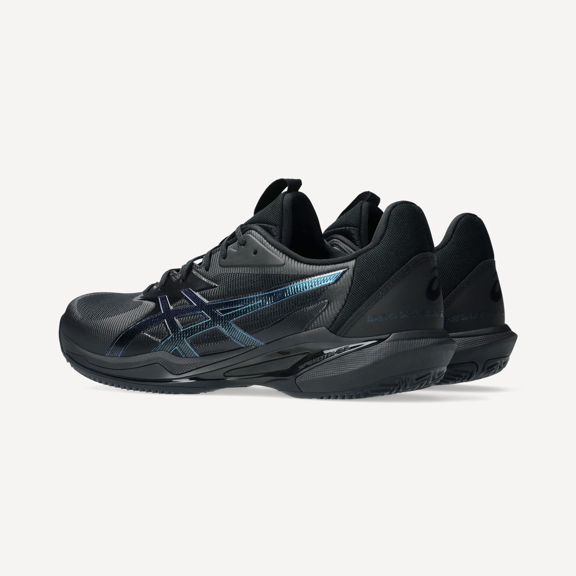 ASICS Solution Speed FF 3 Night Energy Men's Clay Court Tennis Shoes - Black (5)