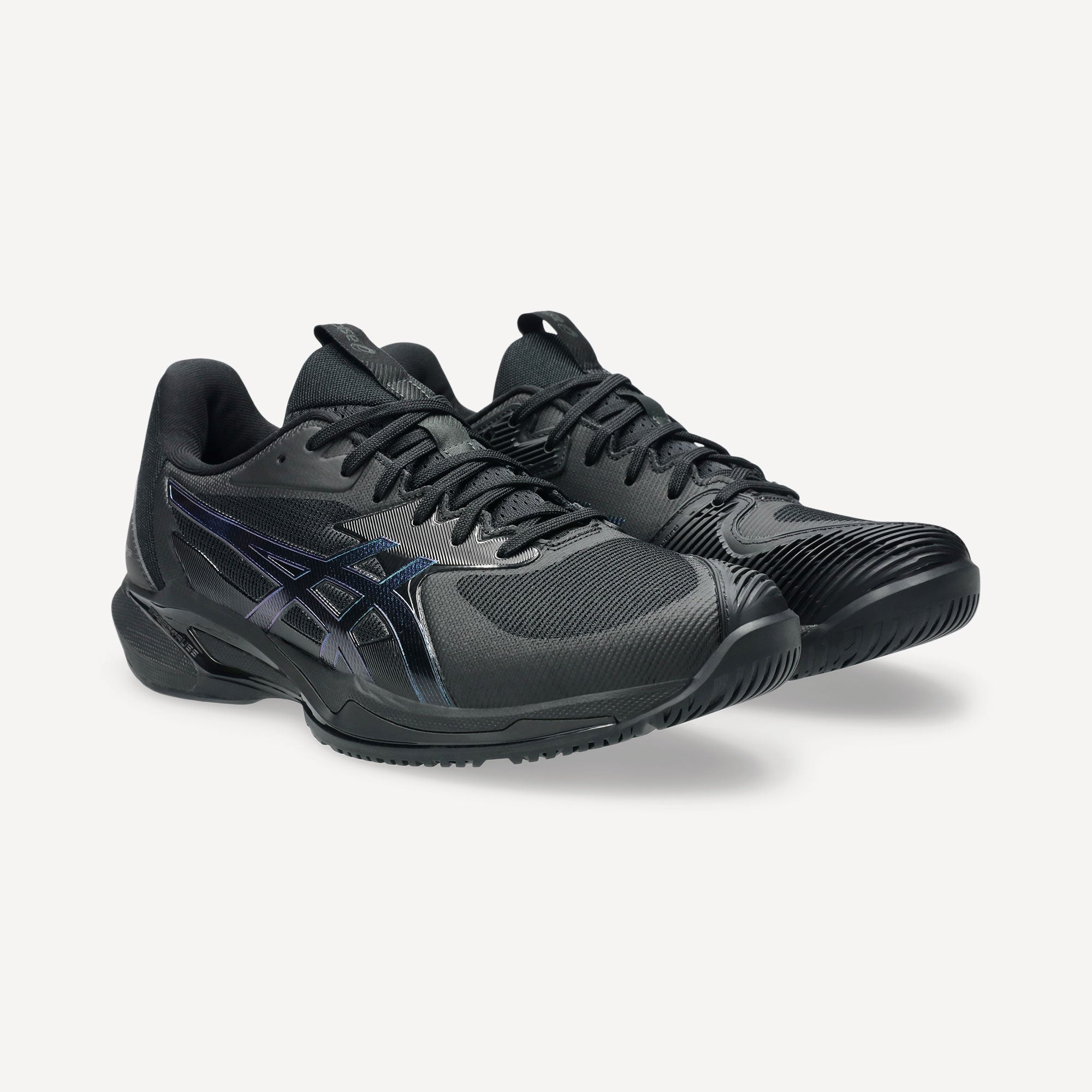 ASICS Solution Speed FF 3 Night Energy Men's Hard Court Tennis Shoes - Black (4)