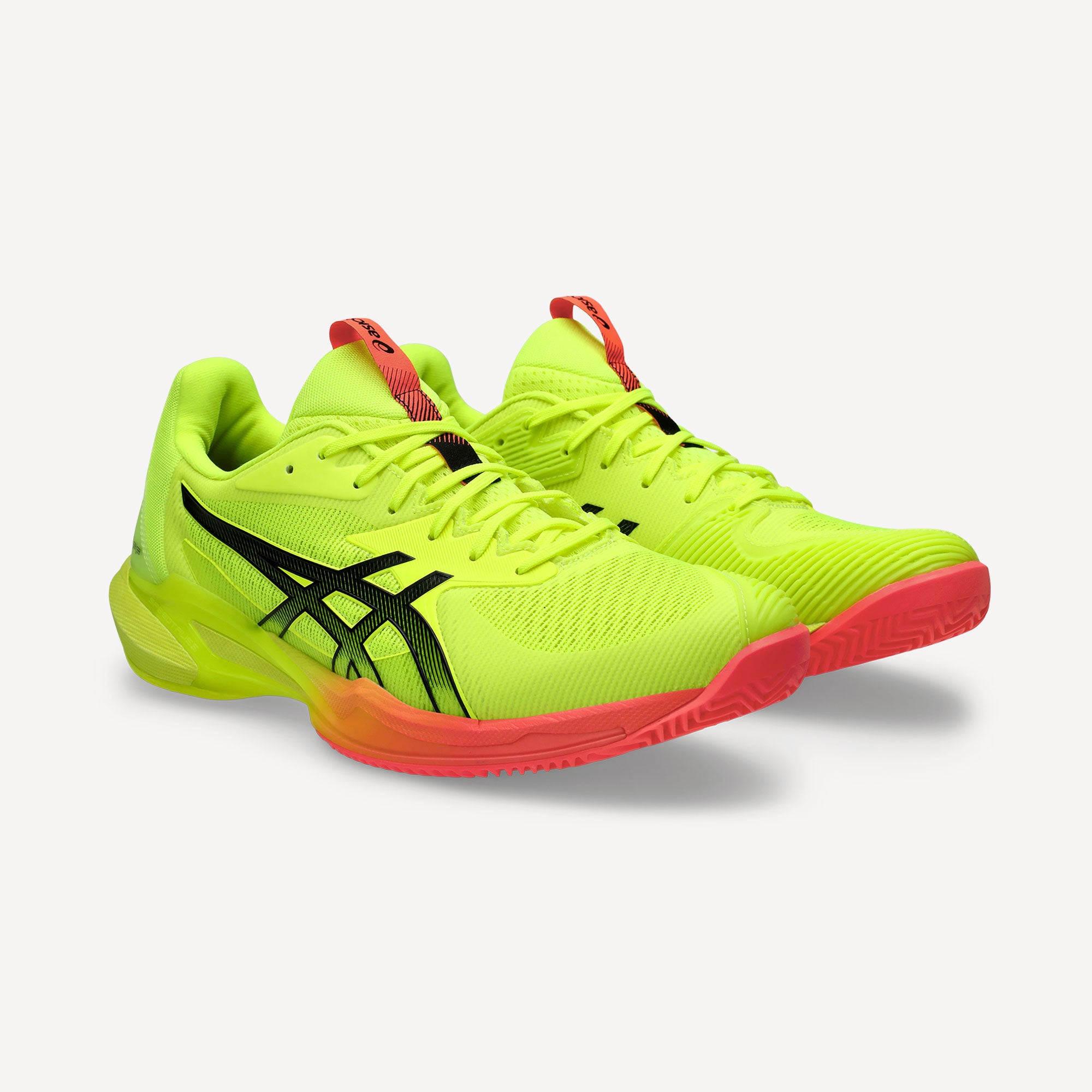 ASICS Solution Speed FF 3 Paris Men's Clay Court Tennis Shoes - Yellow (4)