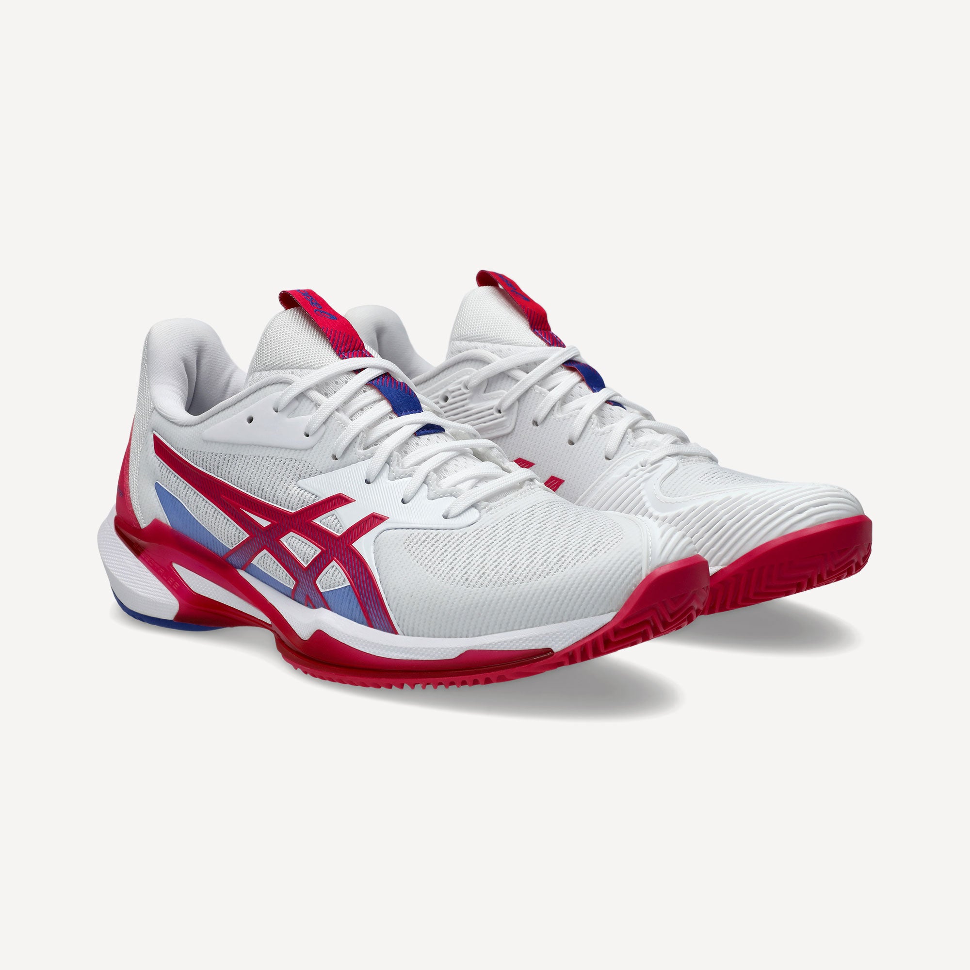 ASICS Solution Speed FF 3 Women's Clay Court Tennis Shoes - White (4)