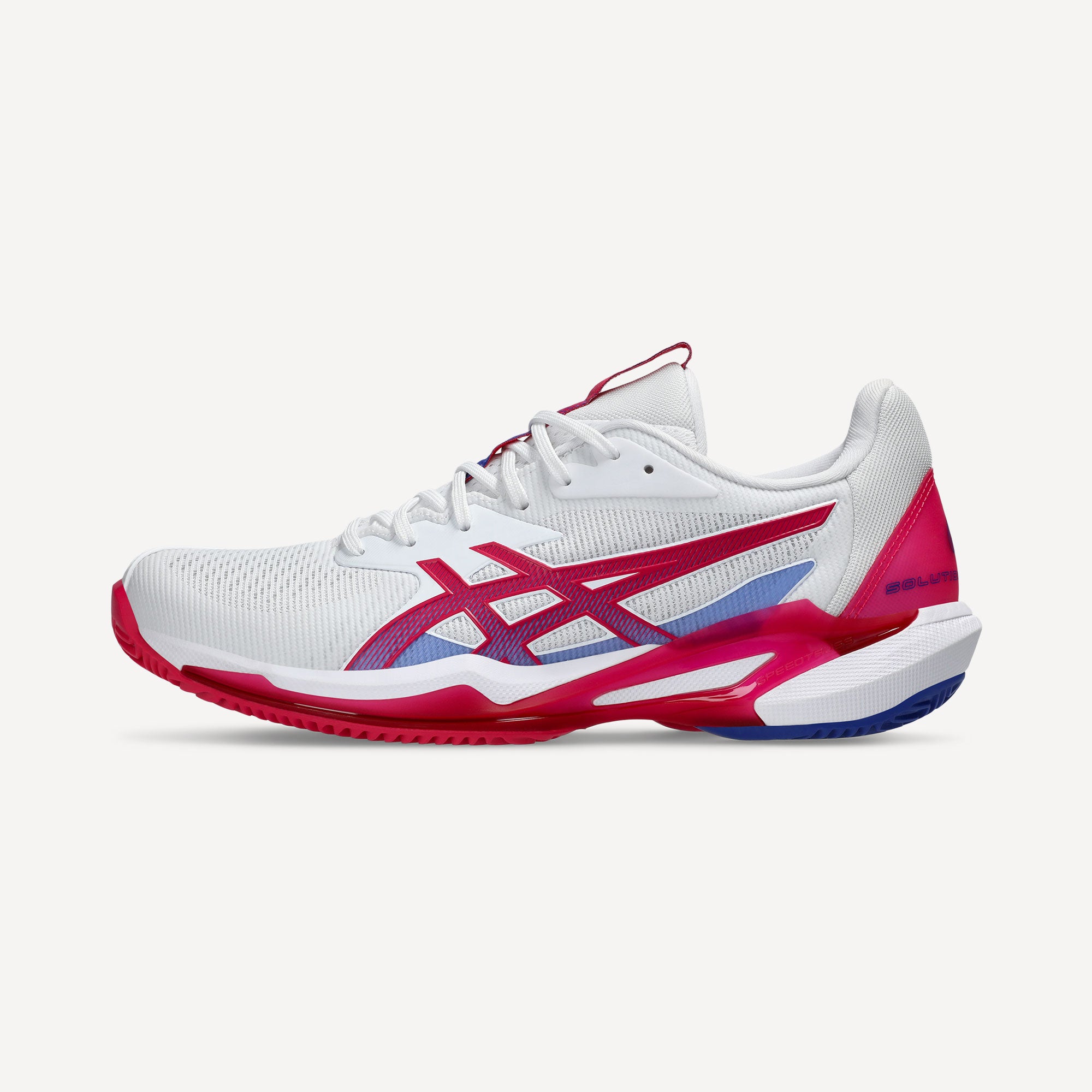 ASICS Solution Speed FF 3 Women's Clay Court Tennis Shoes - White (8)