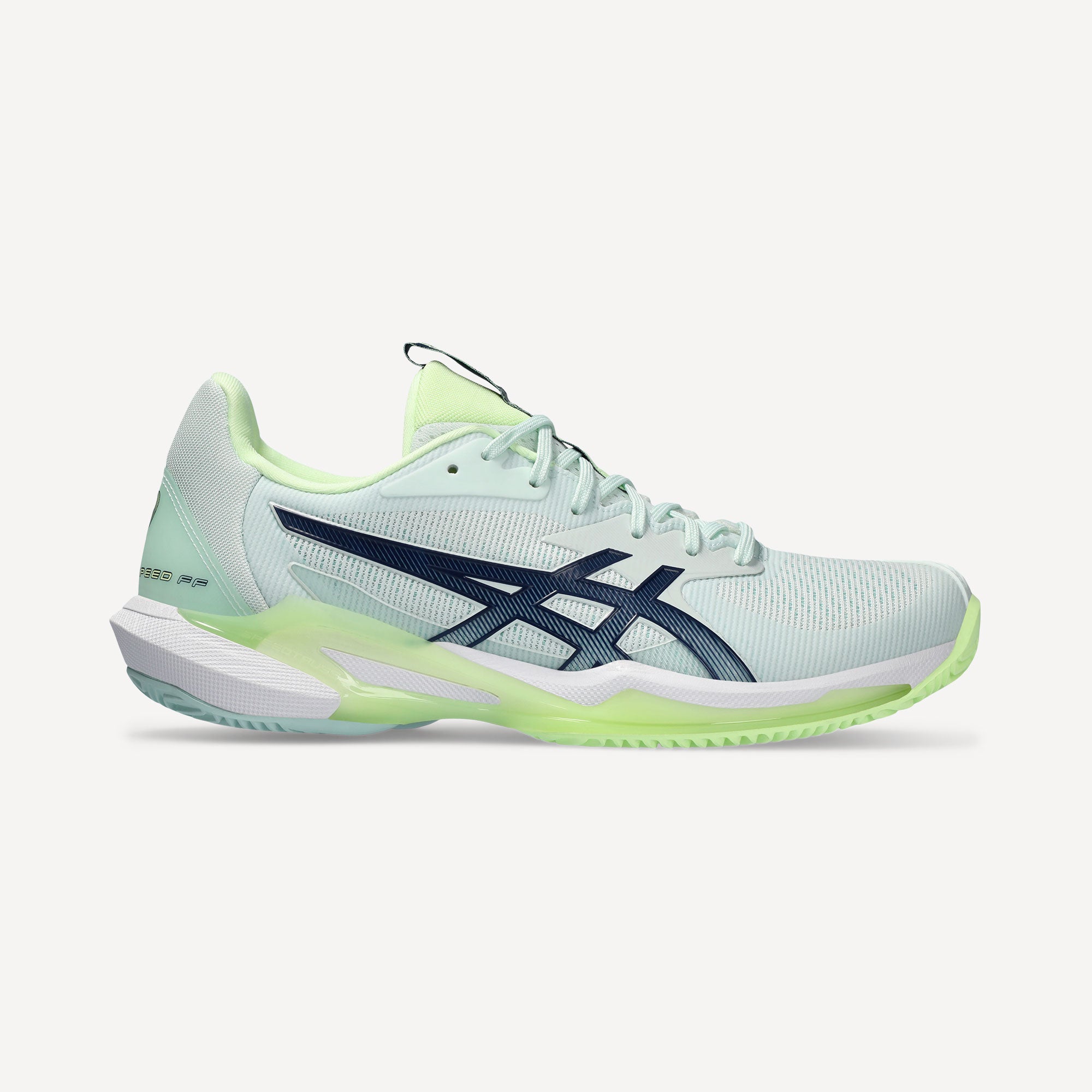 ASICS Solution Speed FF 3 Women's Clay Court Tennis Shoes - Green (1)