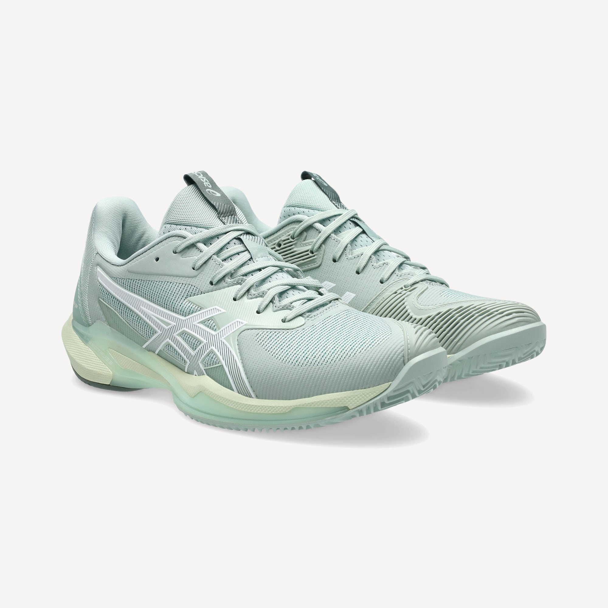 ASICS Solution Speed FF 3 Women's Clay Court Tennis Shoes - Green (4)