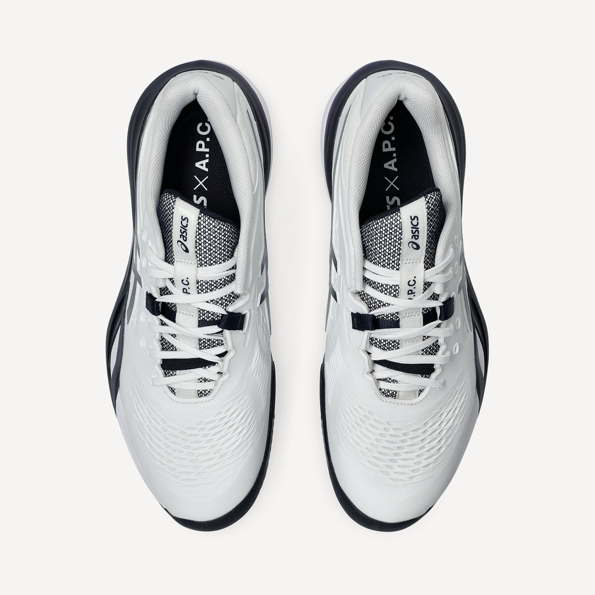 ASICS x A.P.C. Gel-Resolution X Men's Clay Court Tennis Shoes - White (7)