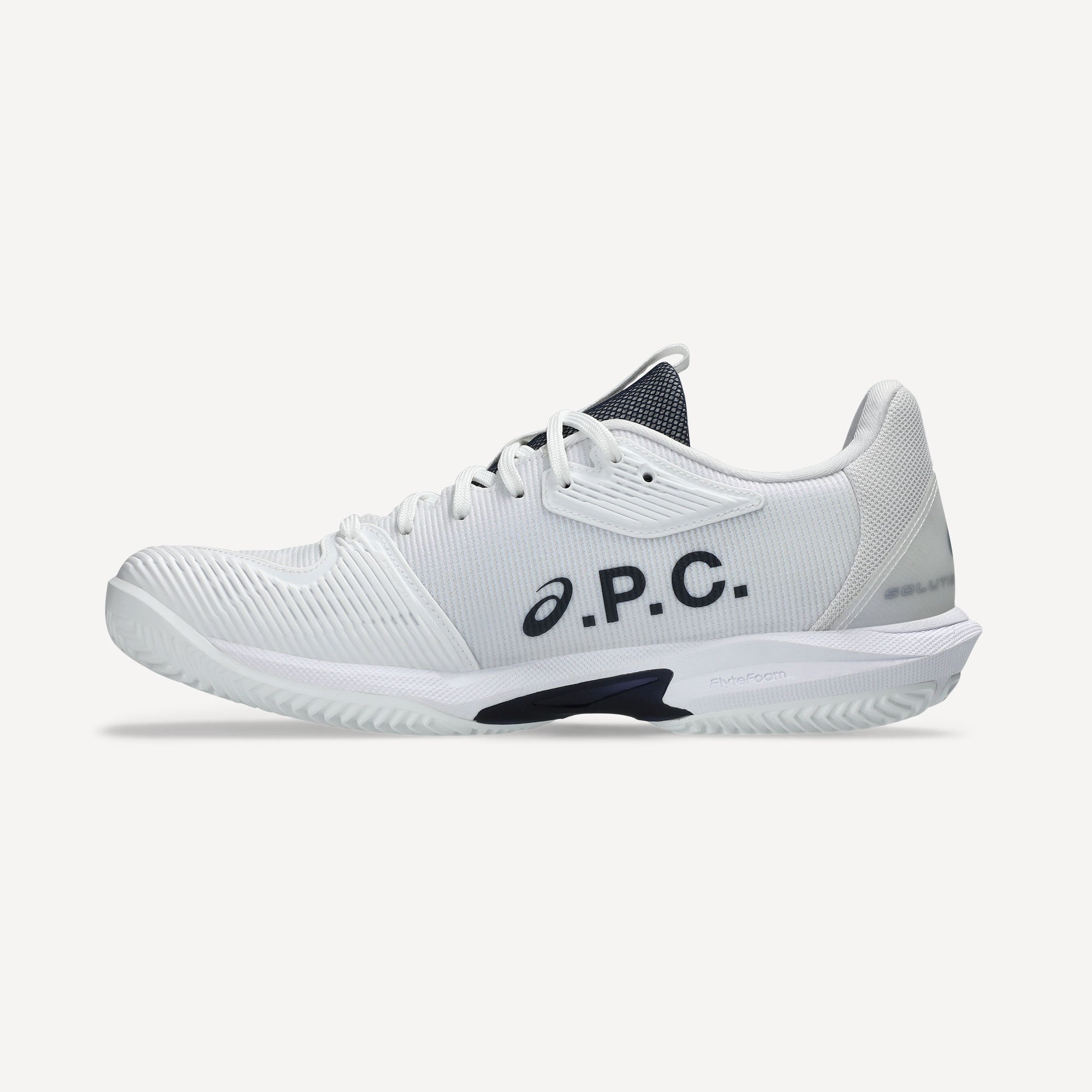 ASICS x A.P.C. Solution Speed FF 3 Women's Clay Court Tennis Shoes - White (3)